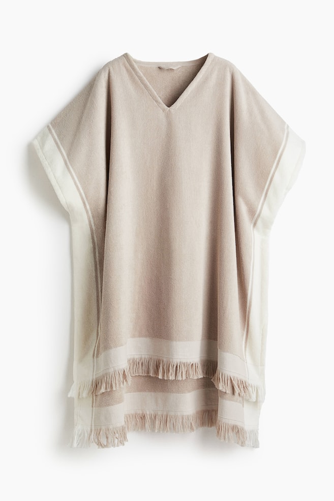 Towel cape - Light beige - 1