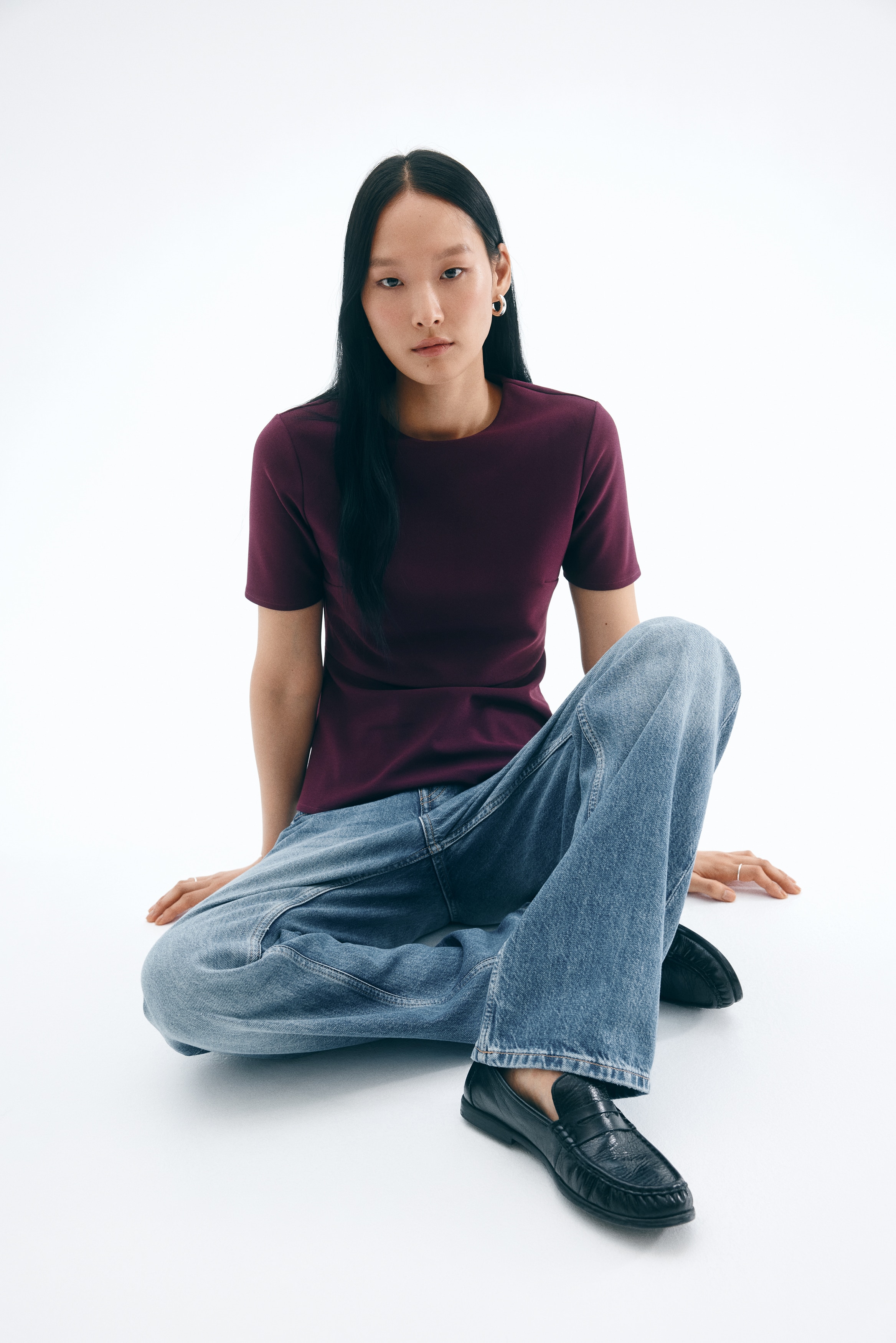 Peplum top