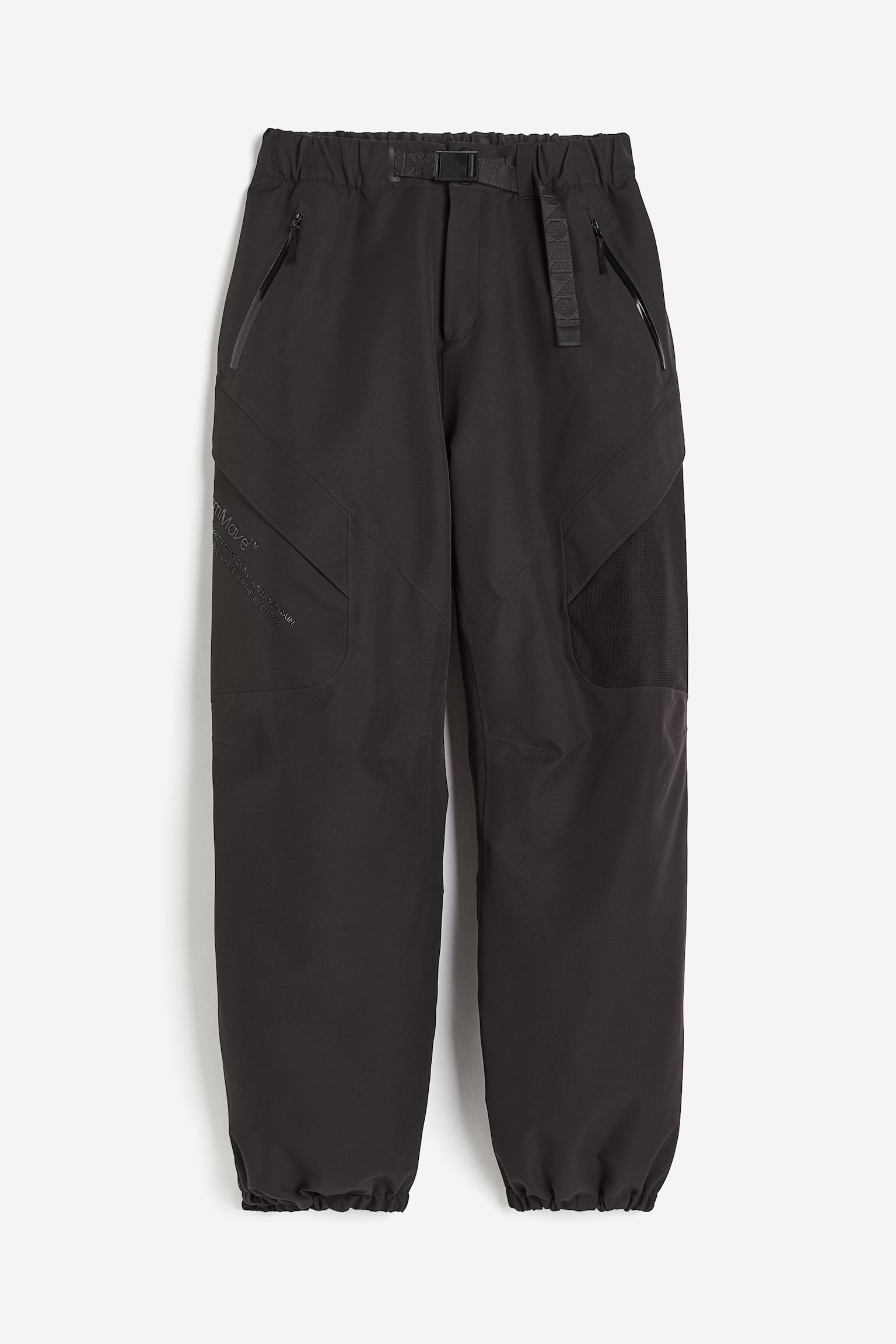 Padded baggy ski trousers in StormMove™ - Black - 1