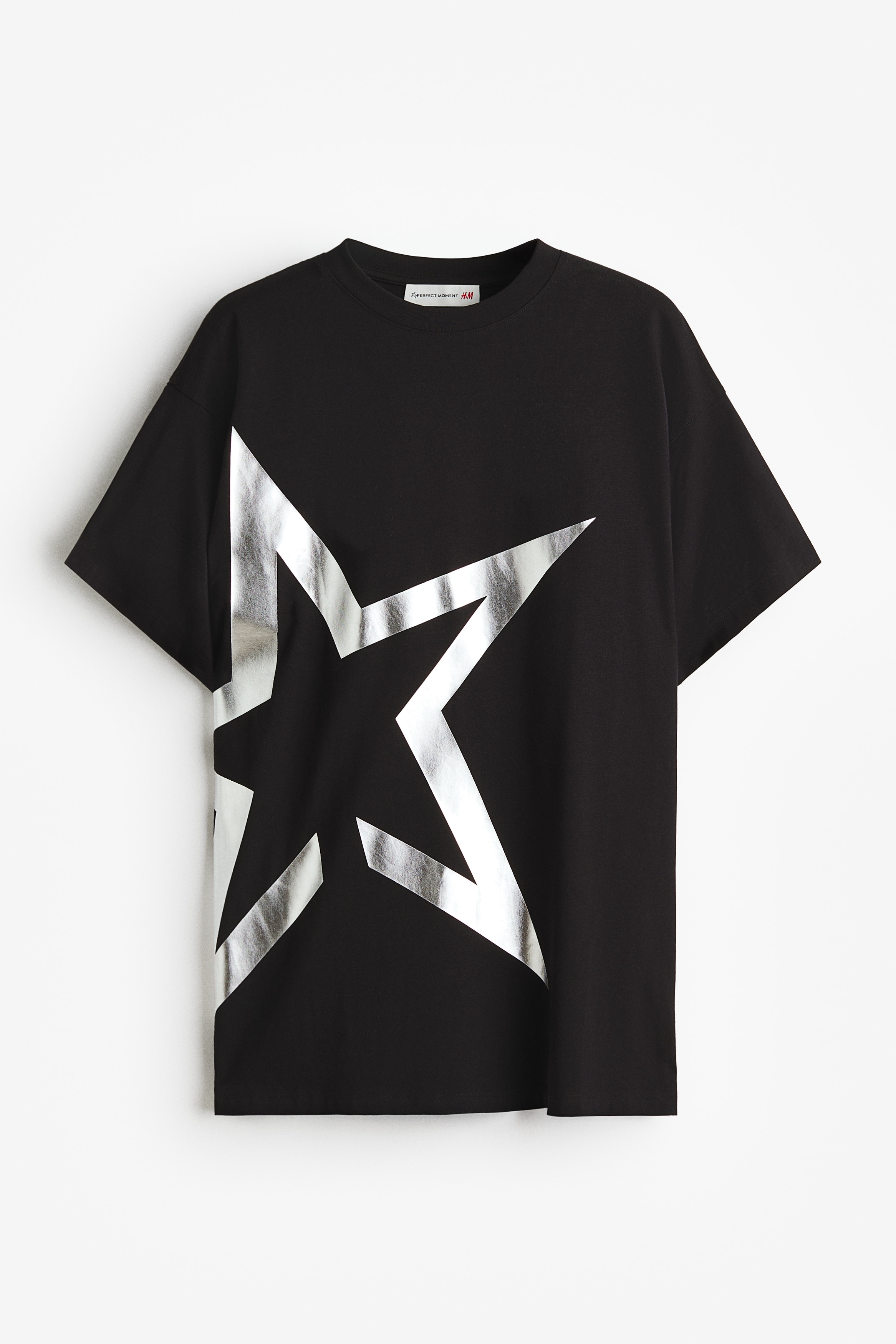 T-shirt avec motif imprimé - Noir