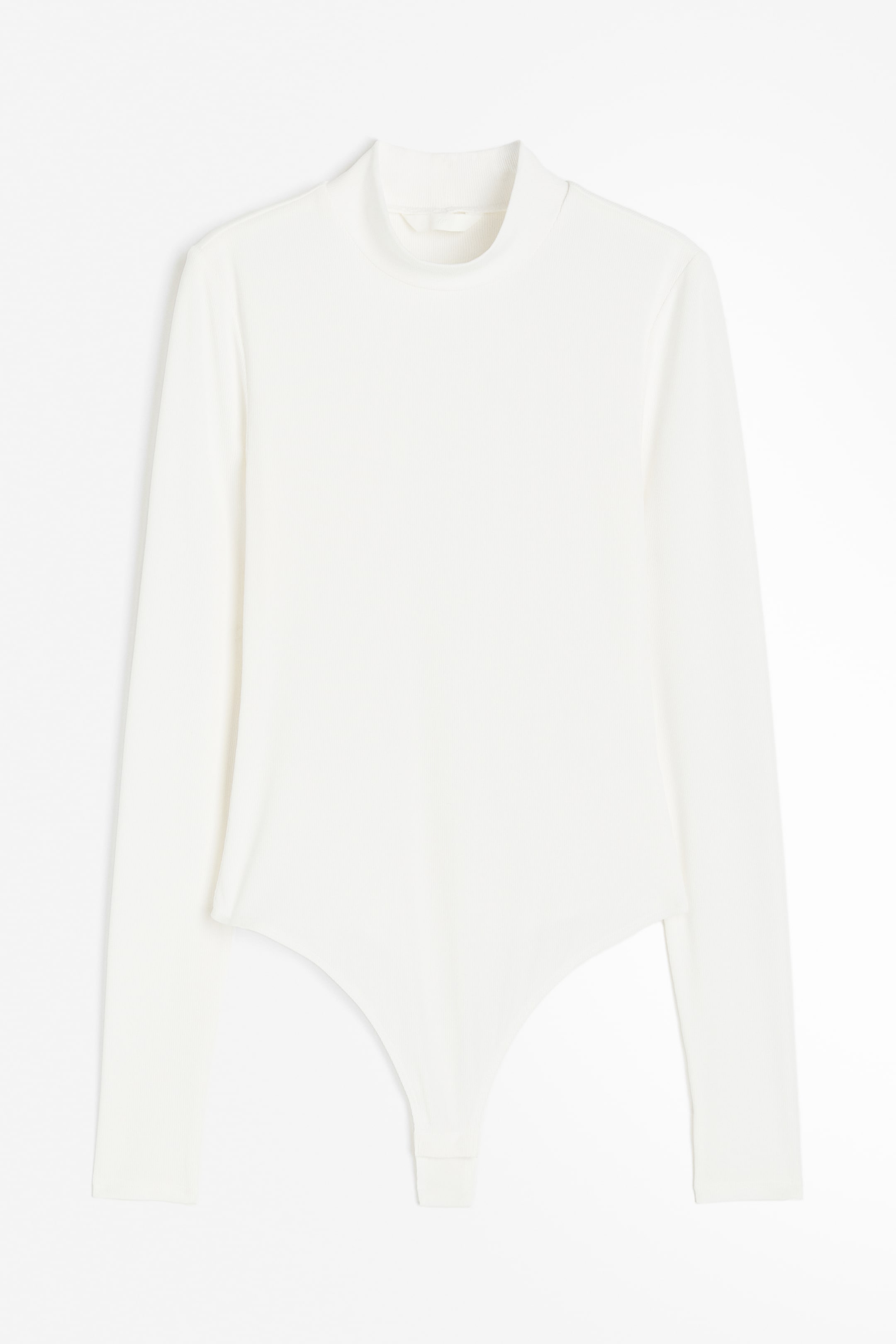 Mock Turtleneck Thong Bodysuit