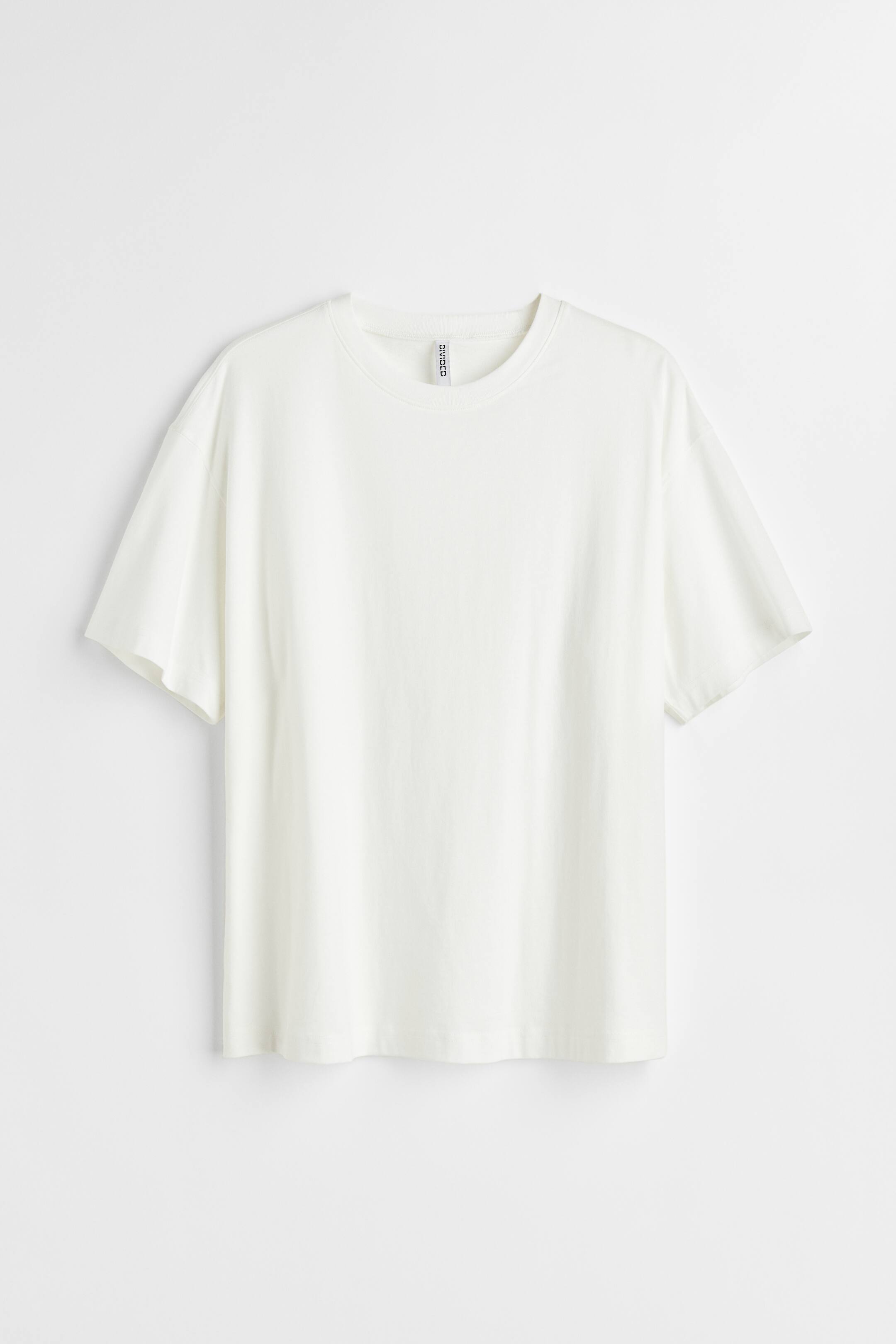 查看大圖: H&M+ 加大碼棉質T恤 - 白色 - Ladies | H&M 1