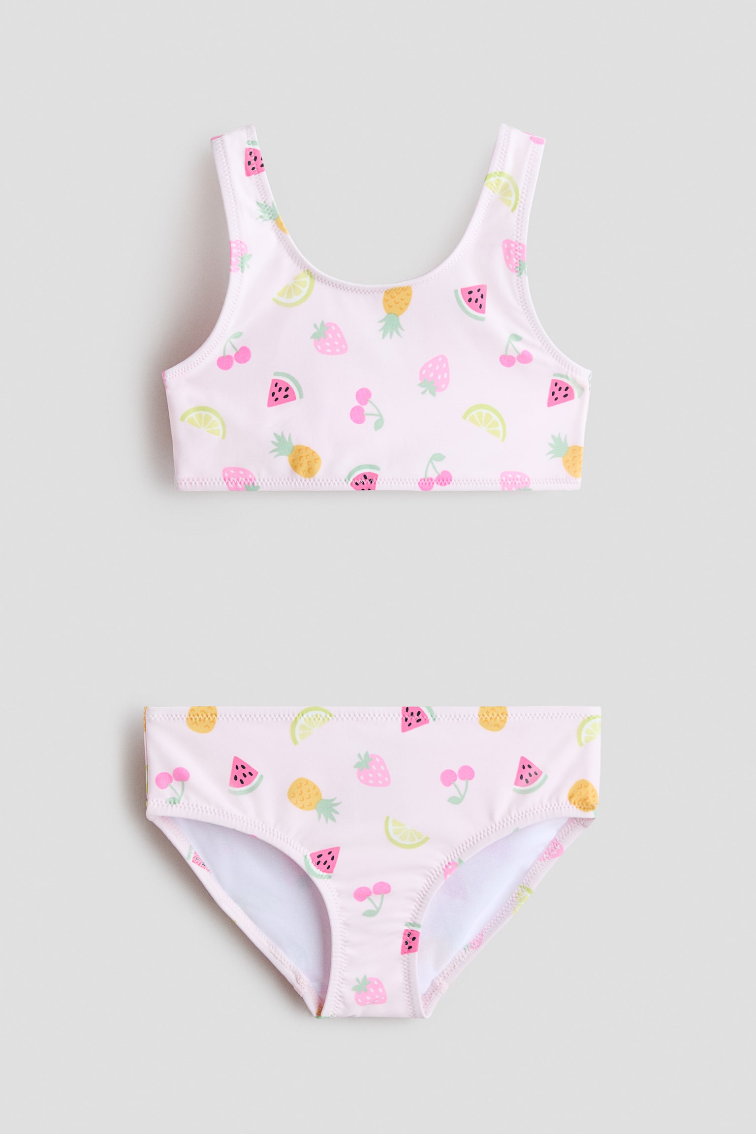 Bikini estampado - Rosa claro/Sandía/Rosa/Rayas/Turquesa claro/Helados/Azul claro/Cerezas/Rosa claro/Fresas