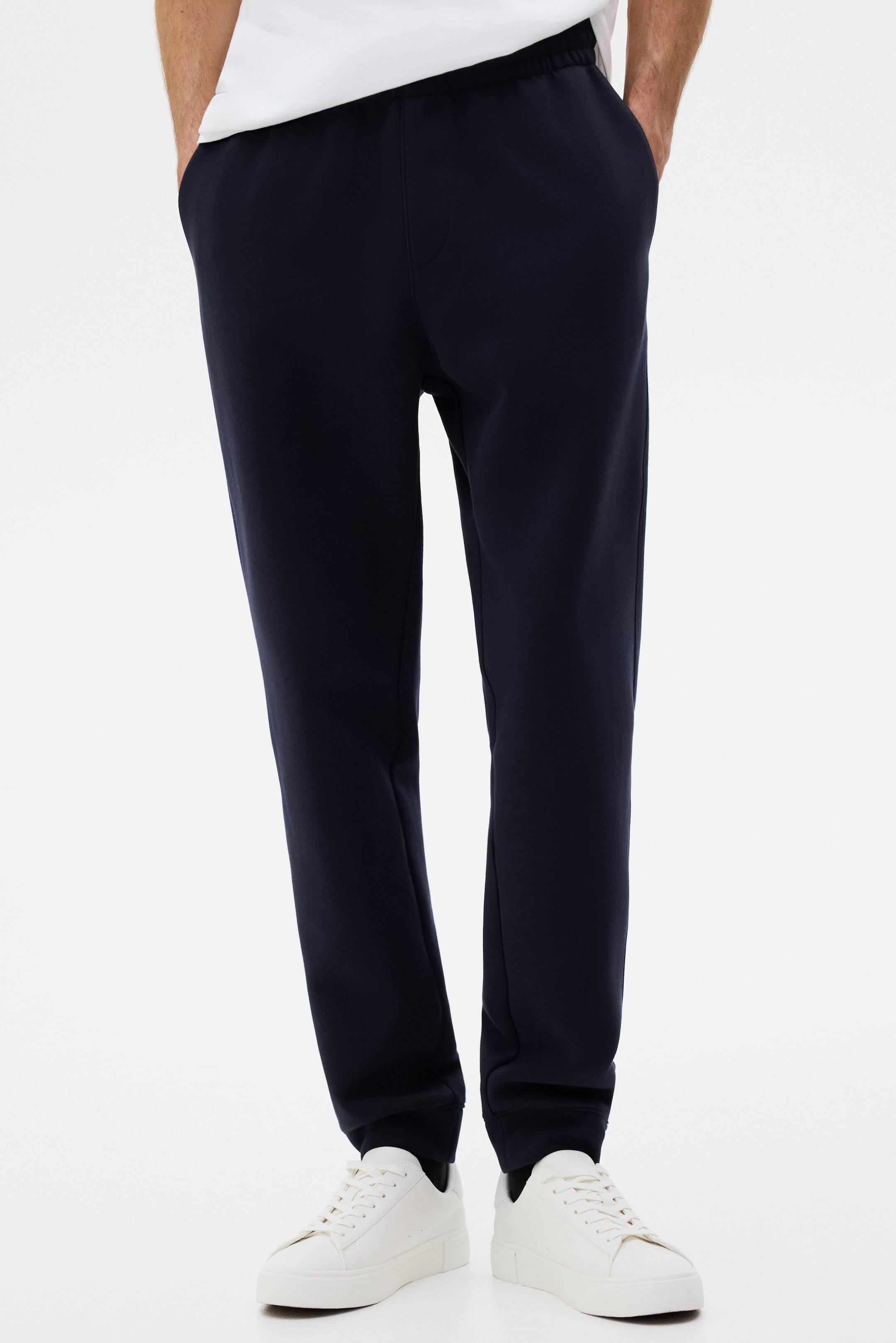 拡大画像を表示: レギュラーフィット スウェットパンツ - ダークブルー - Men | H&M JP 2