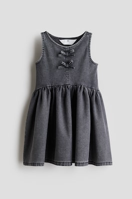 Klänning med denimlook