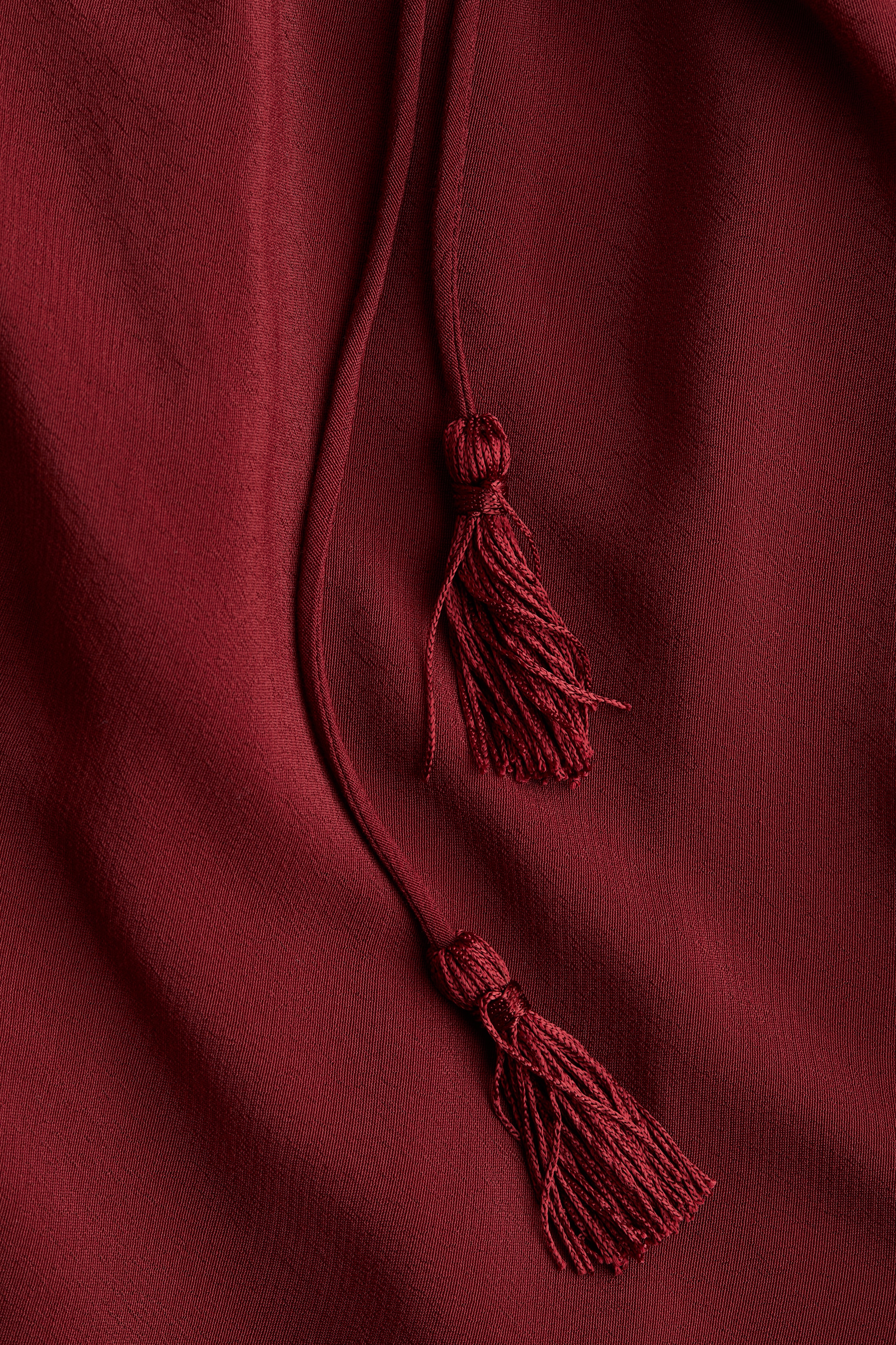 Draped bandeau dress