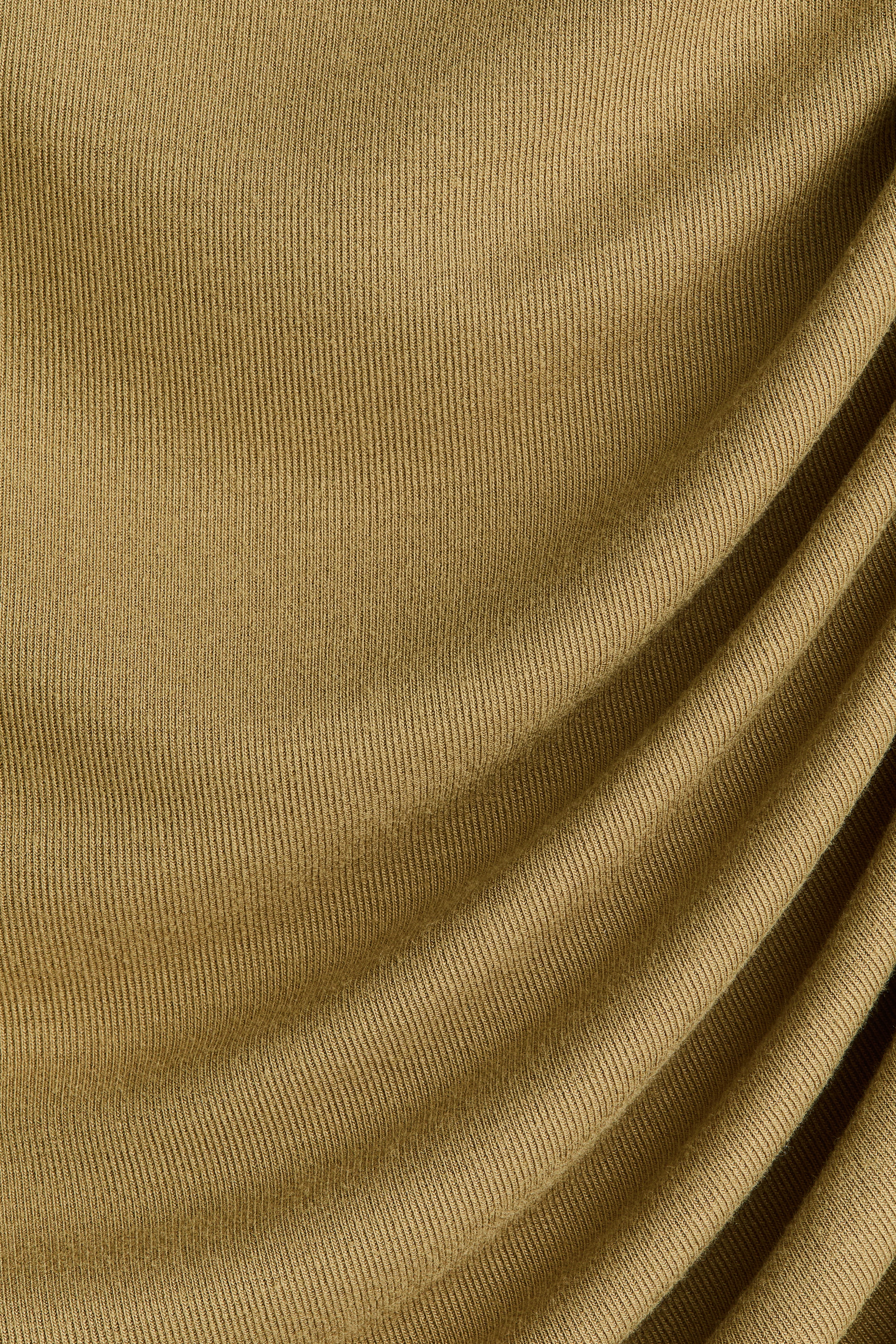 Draped viscose top