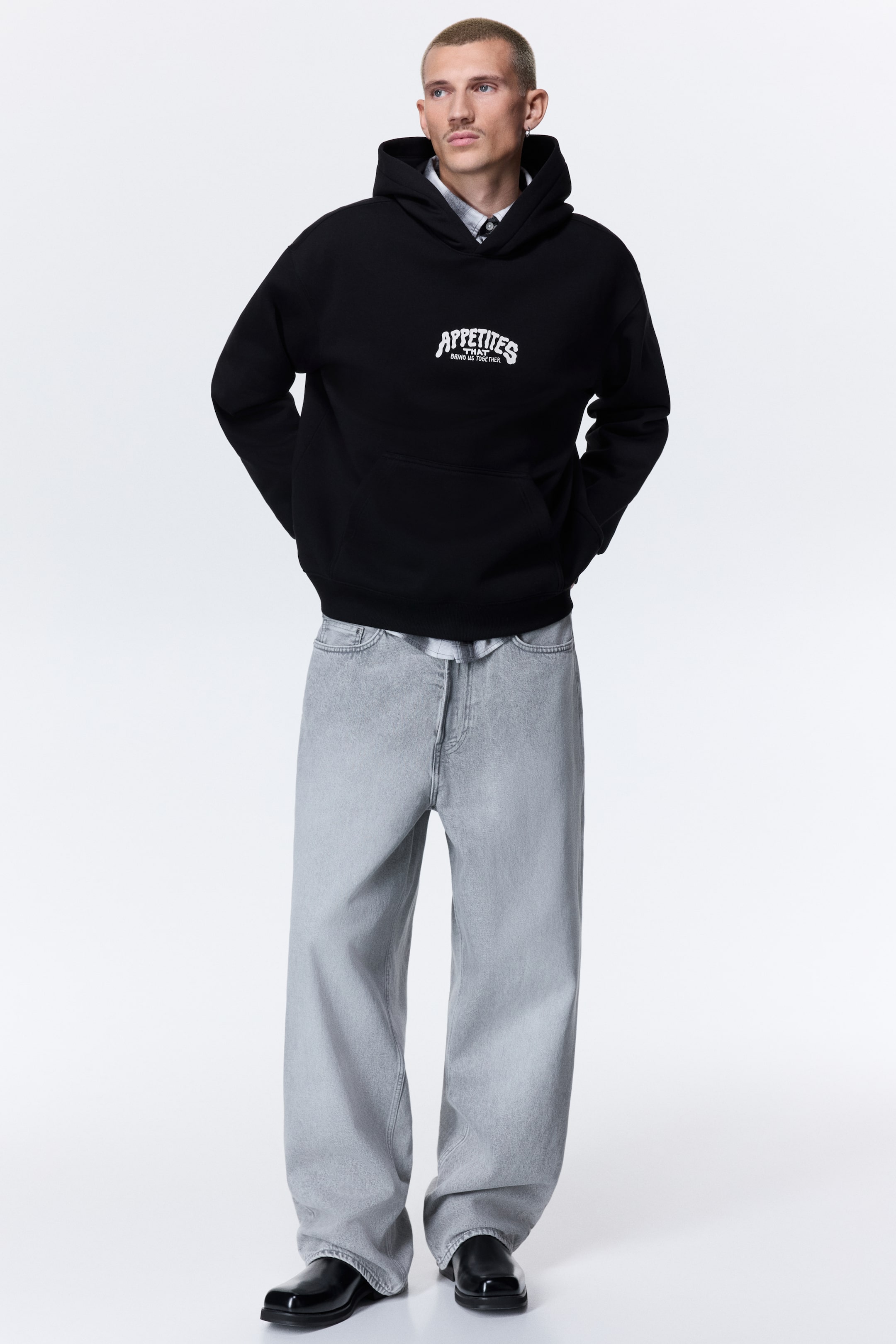 Agrandir l'image: Hoodie imprimé Relaxed Fit - Noir/Appetites - HOMME | H&M CH 2