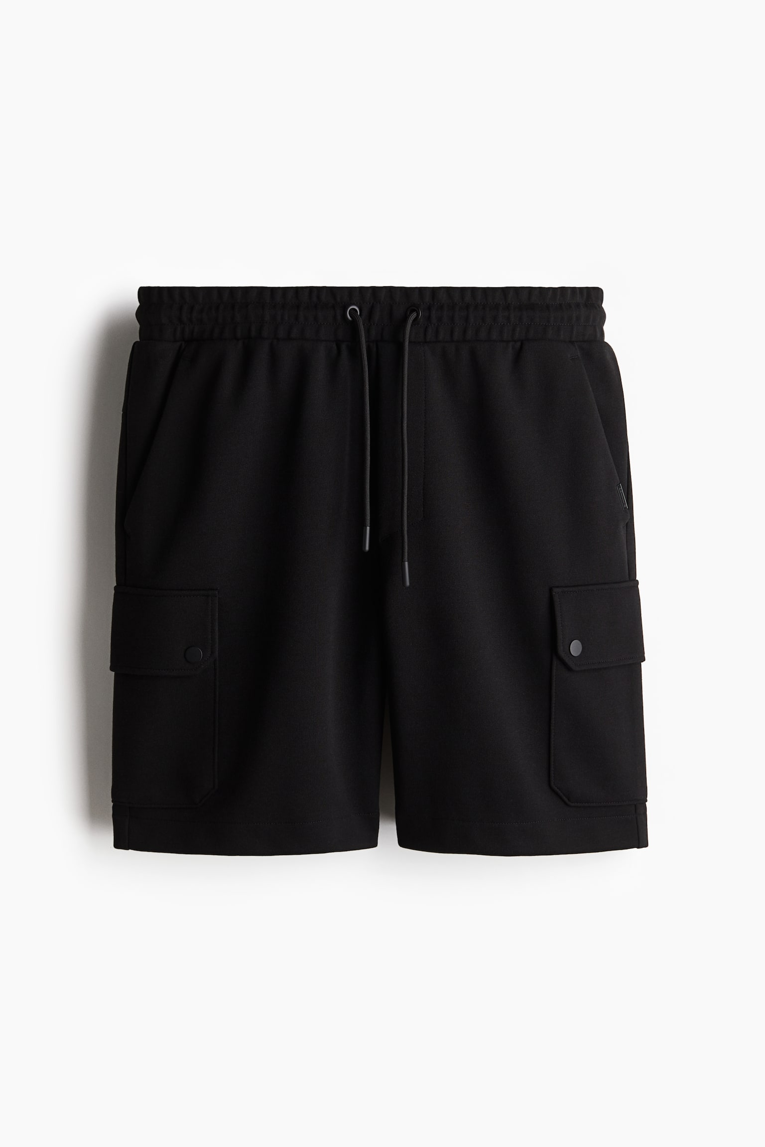 Regular Fit Scuba shorts - Black/Dark grey - 2