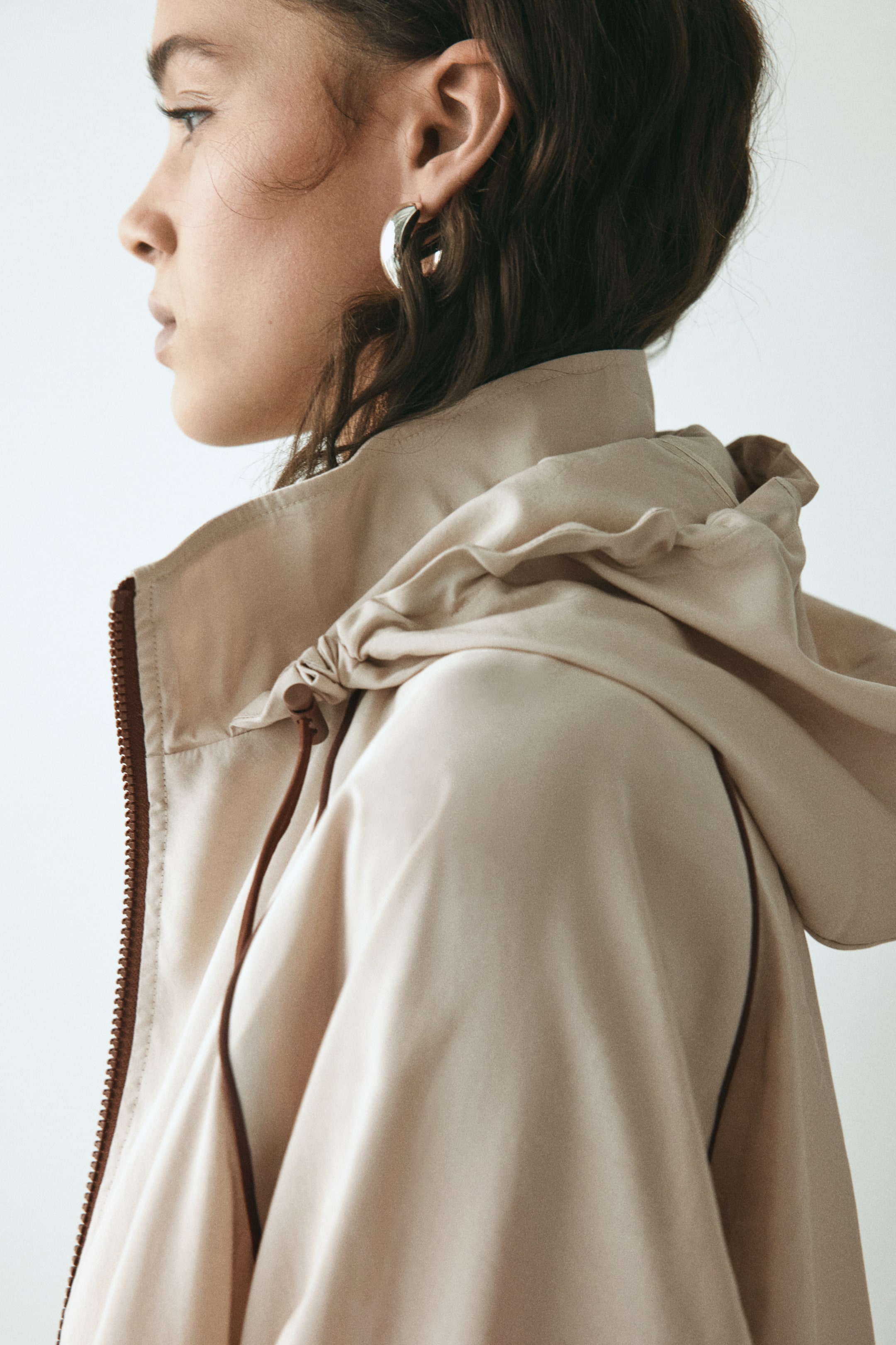 Veste coupe-vent ample