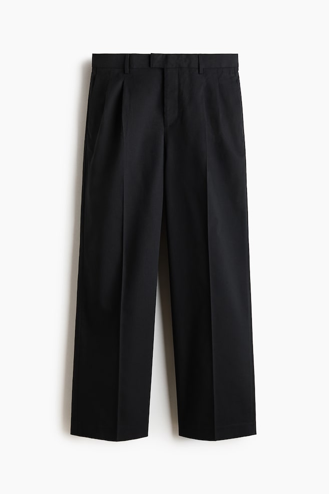 Pantalón sastre Loose Fit - Negro/Verde caqui oscuro/Verde caqui oscuro/Negro/Marrón/Verde caqui - 1