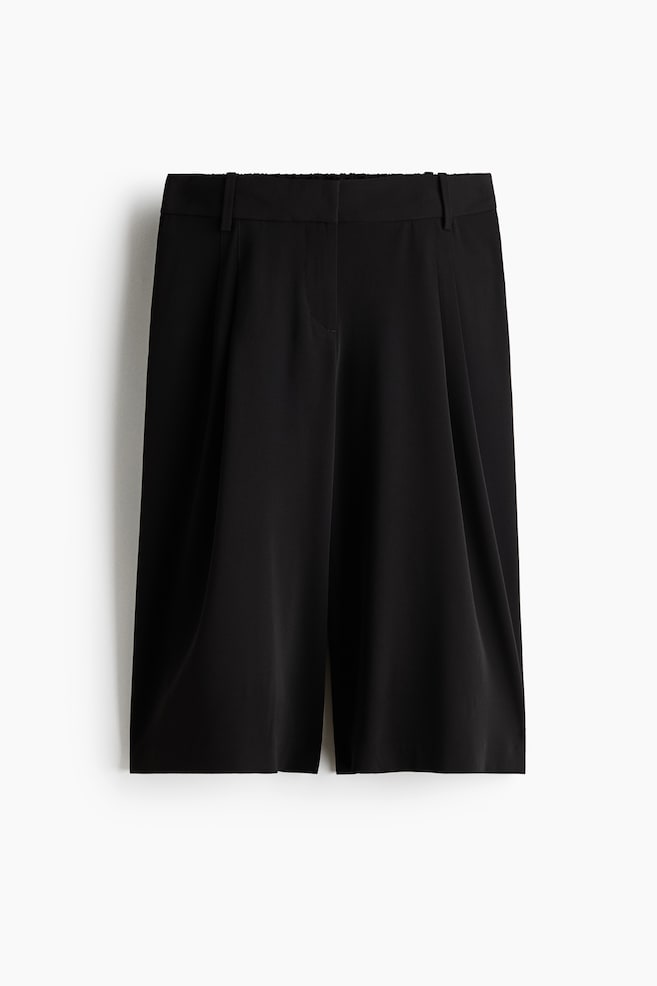 MAMA Wide culottes - Black - 1