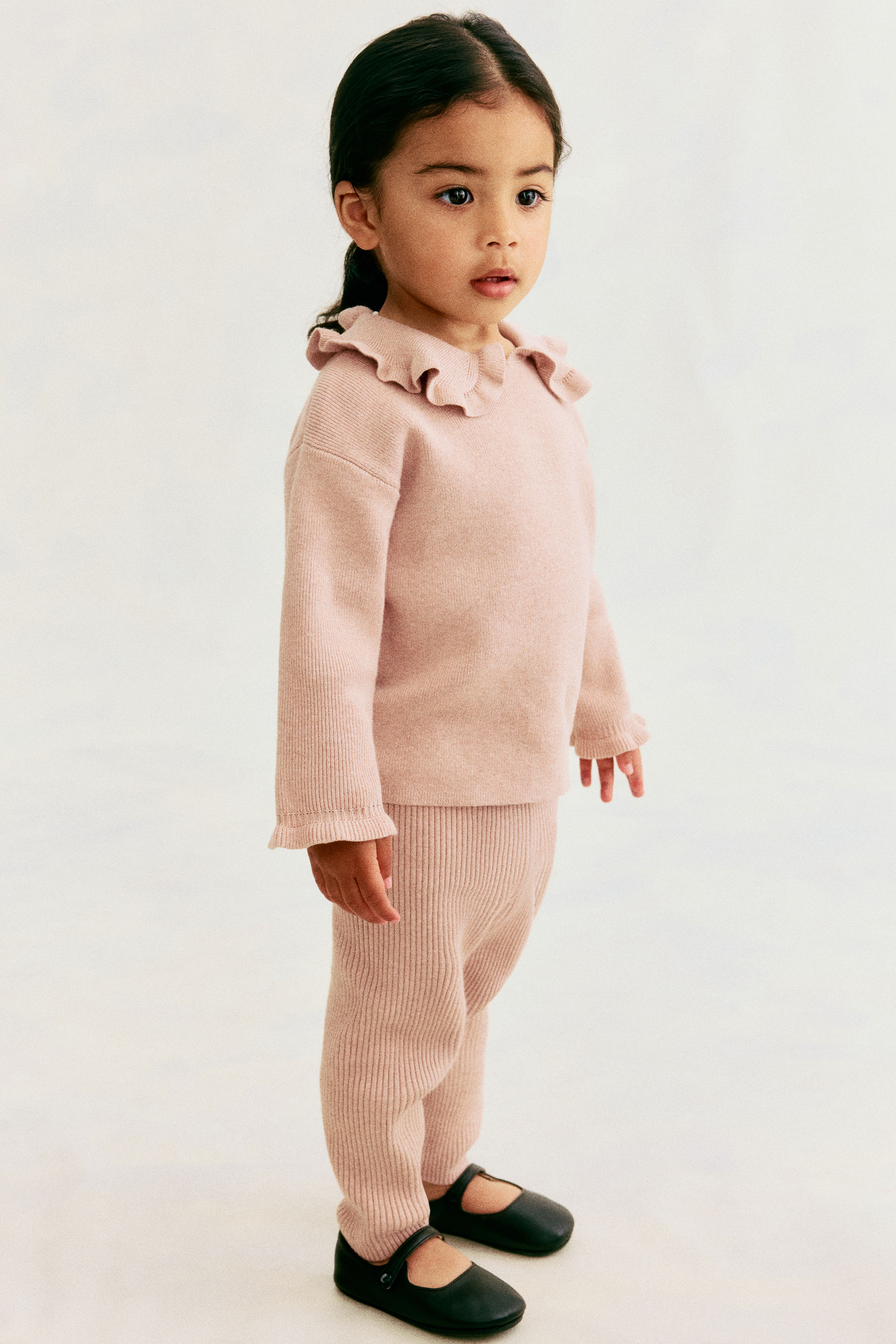 2-piece Rib-Knit Cotton Set