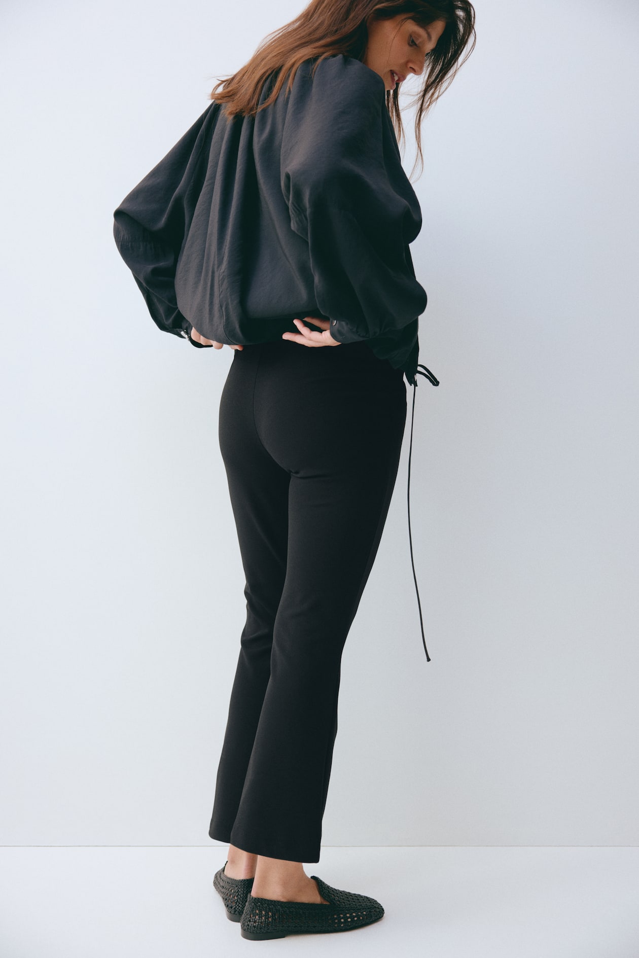 MAMA Flared Interlock Pants - image 2