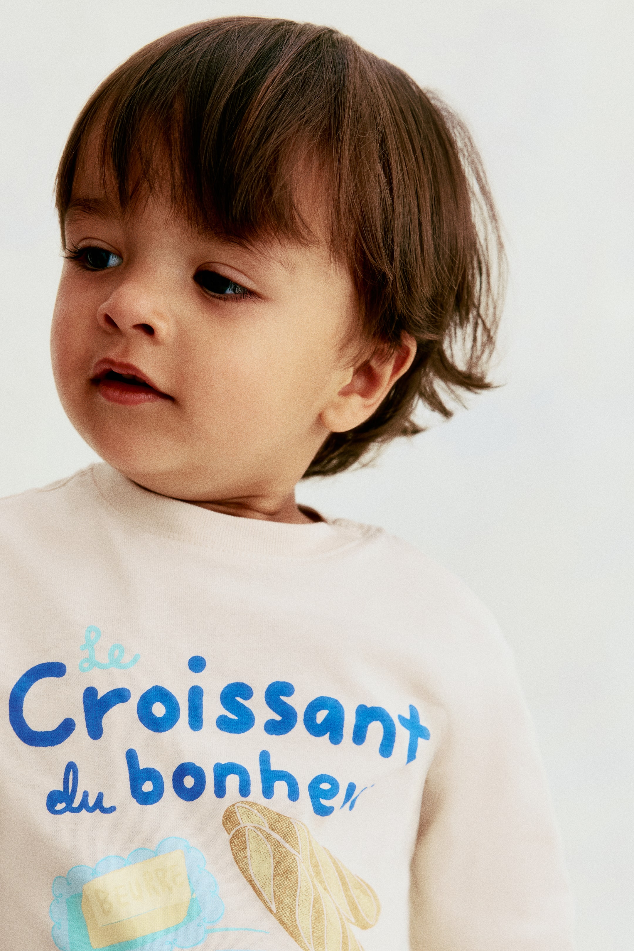 Long-Sleeved Cotton T-Shirt