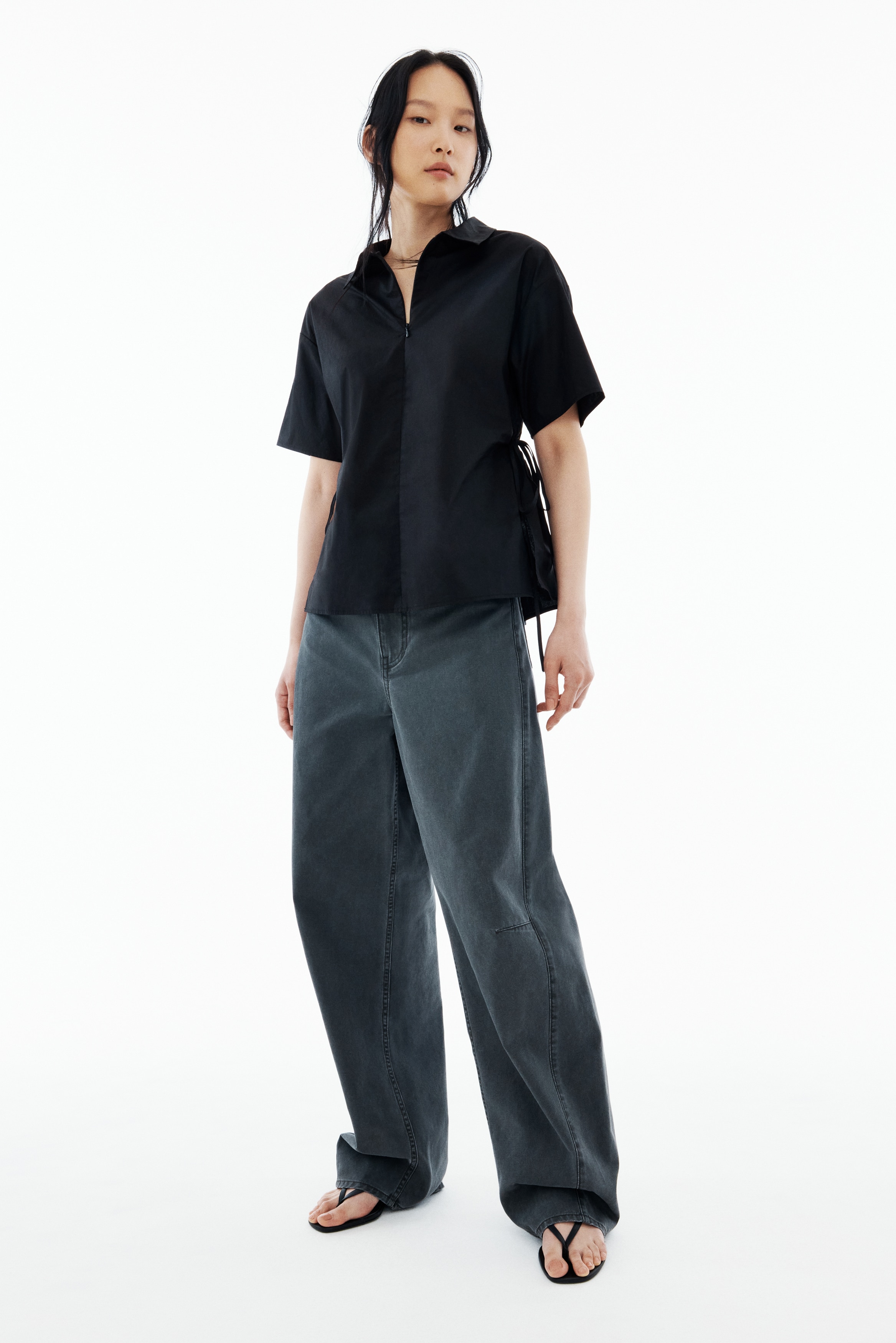 トップス n SLY | FRONT ZIP H／N RIB トップス (ニット ) |SHEL'TTER WEBSTORE