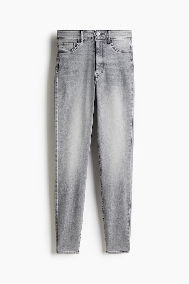 Ultra High Ankle Jeggings - Light grey/Black/Black/Light denim blue/Light denim blue - 1