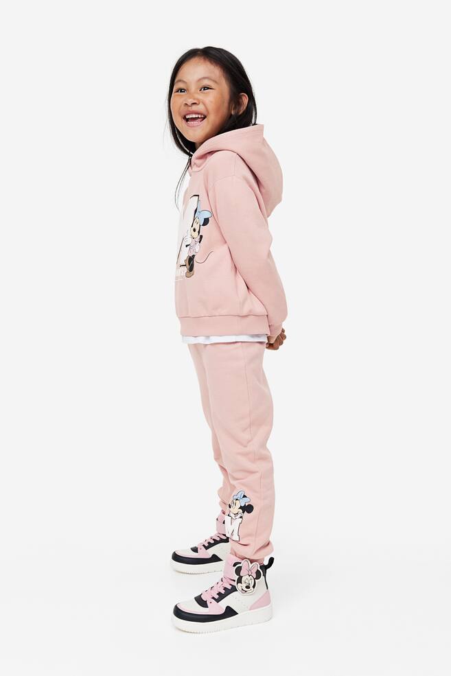 2-piece printed sweatshirt set - Pink/Minnie Mouse/Dark grey/Pokémon/Pink/Barbie - 1