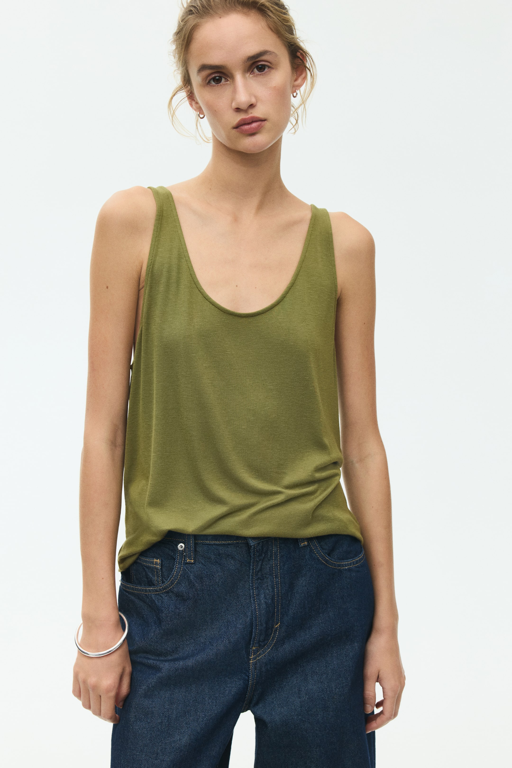Scoop-Neck Tank Top
