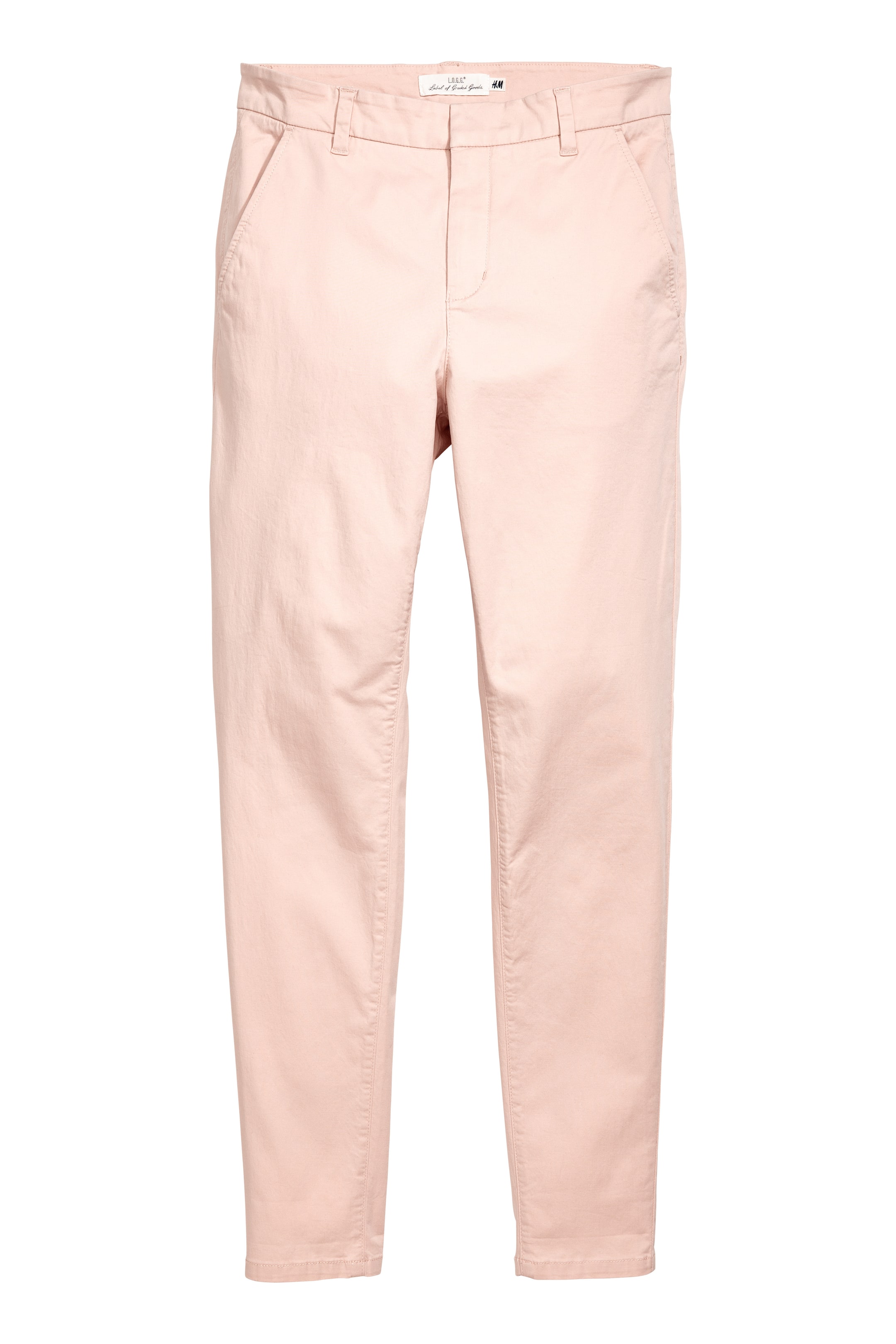 View larger image: Cotton chinos - Powder pink - Ladies | H&M GB 1