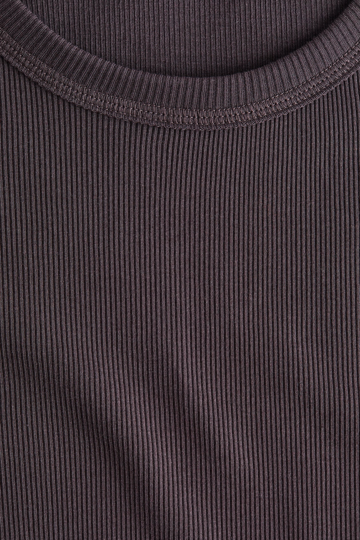 Ribbed Silk-Blend Top - image 4