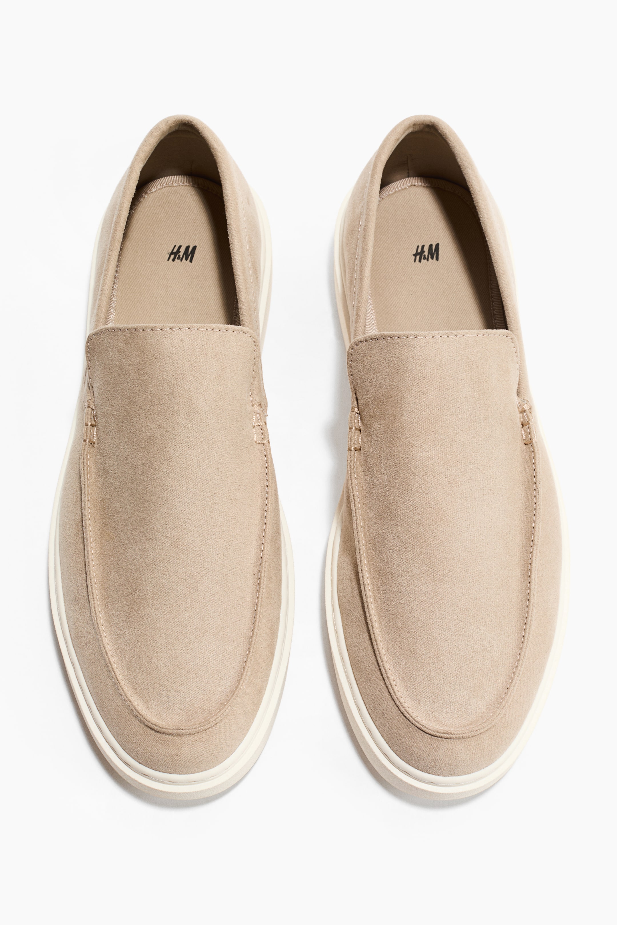 Mocassins à coutures apparentes