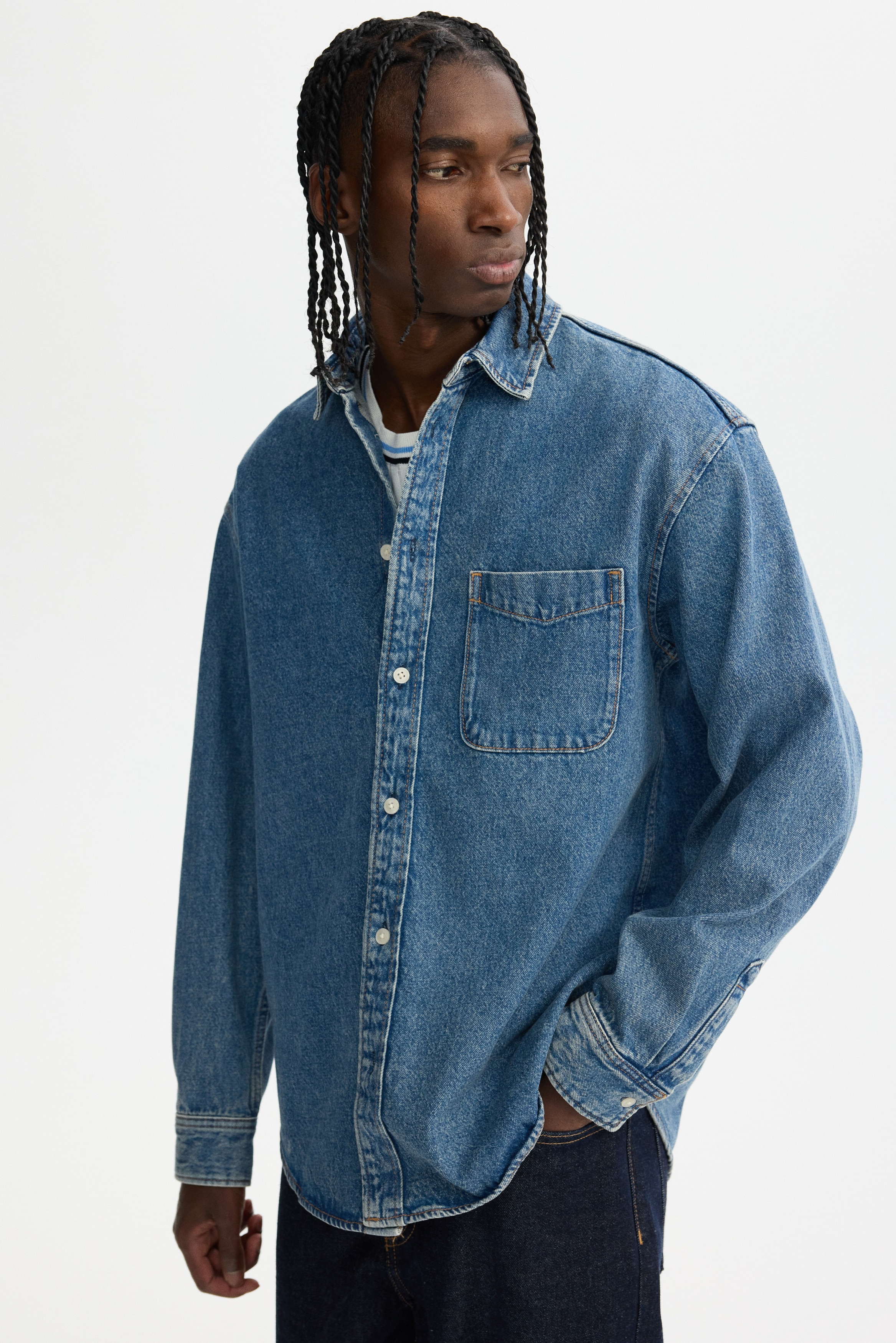 Loose Fit Denim shirt