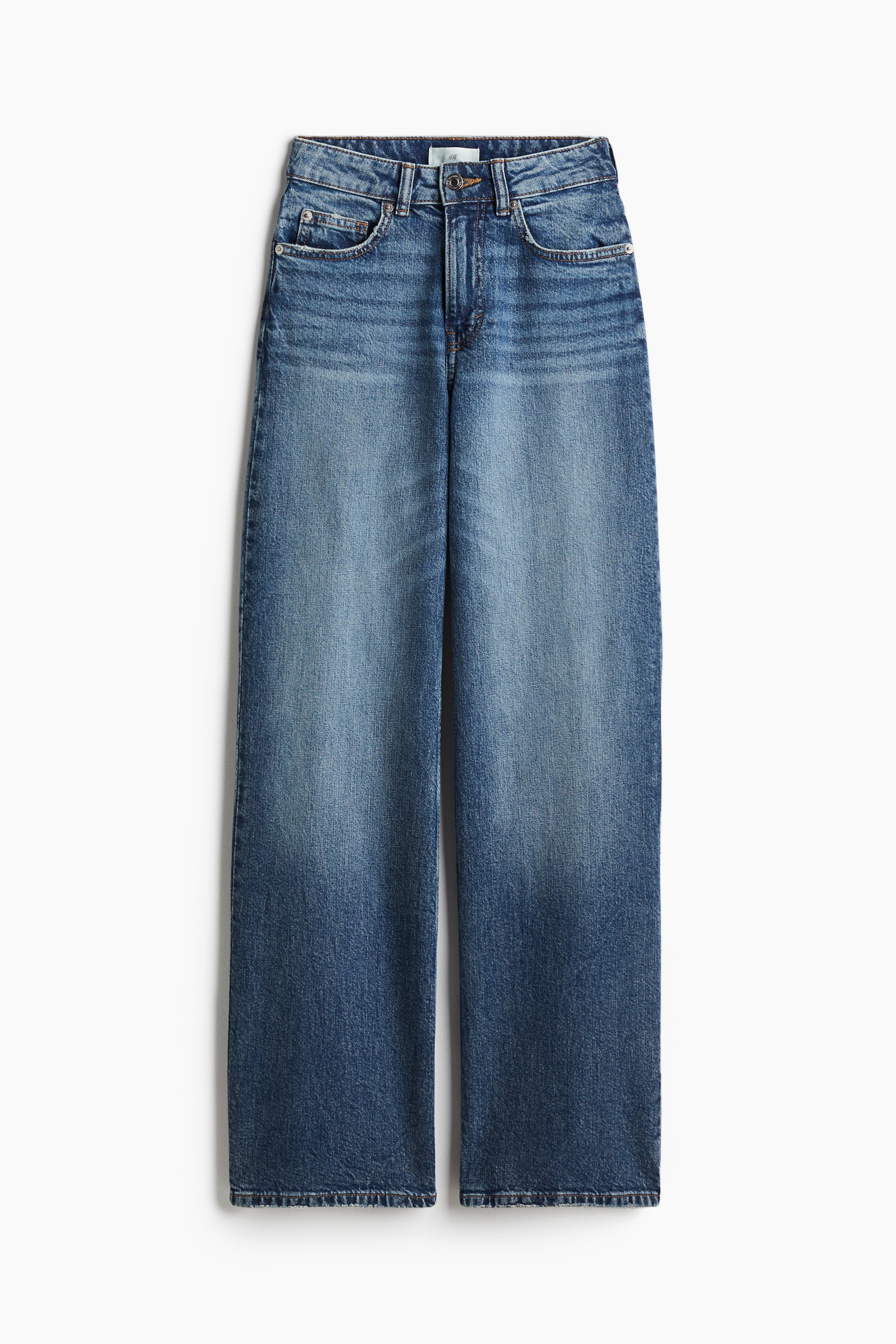 Wide High Jeans - Denim blue - Ladies | H&M GB 7