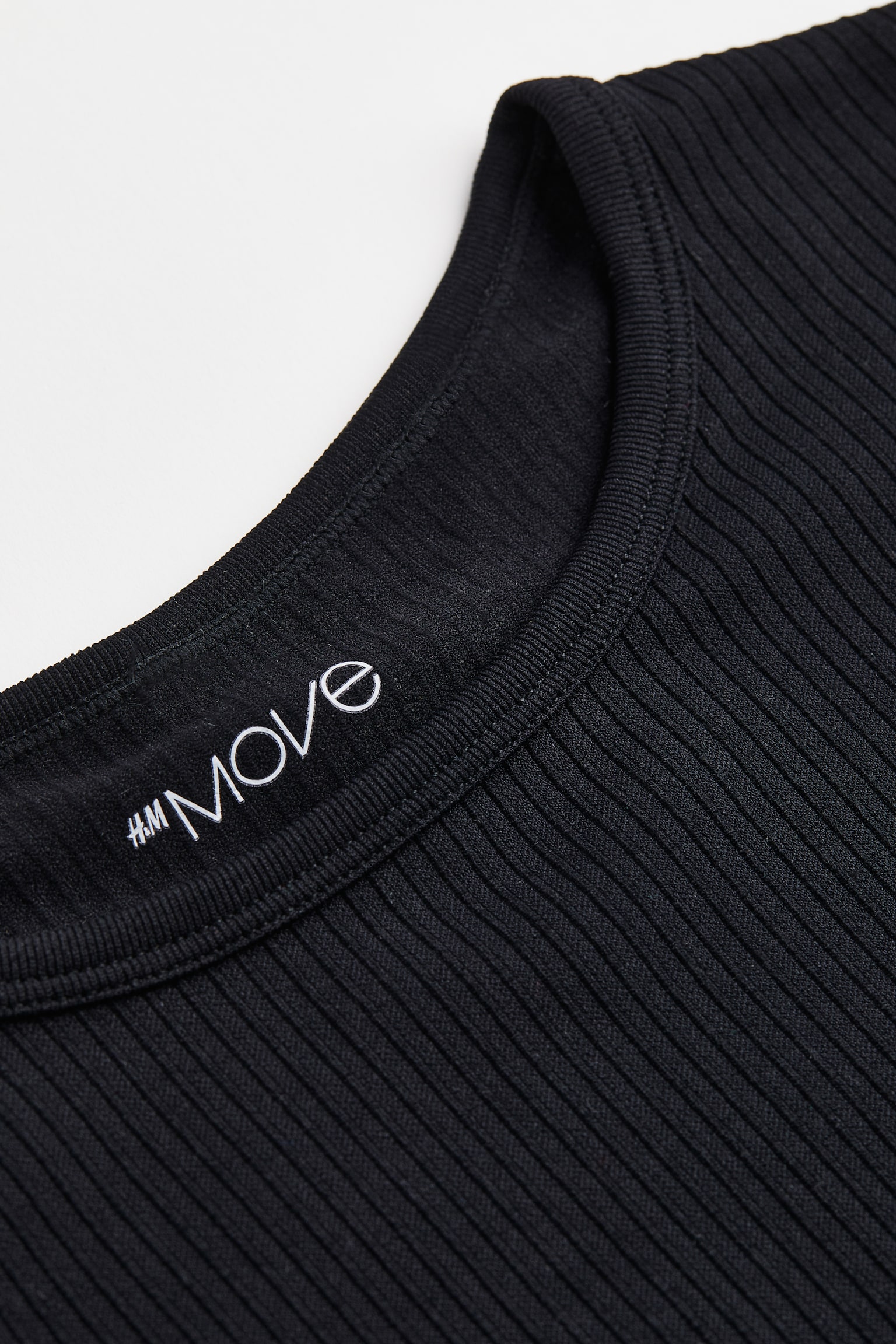 DryMove™ Seamless Sports top - Black/Plum purple - 3