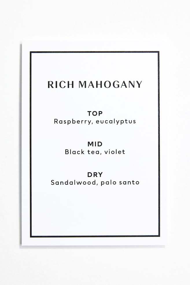 Vela aromática grande con tapa - Rich Mahogany - 3