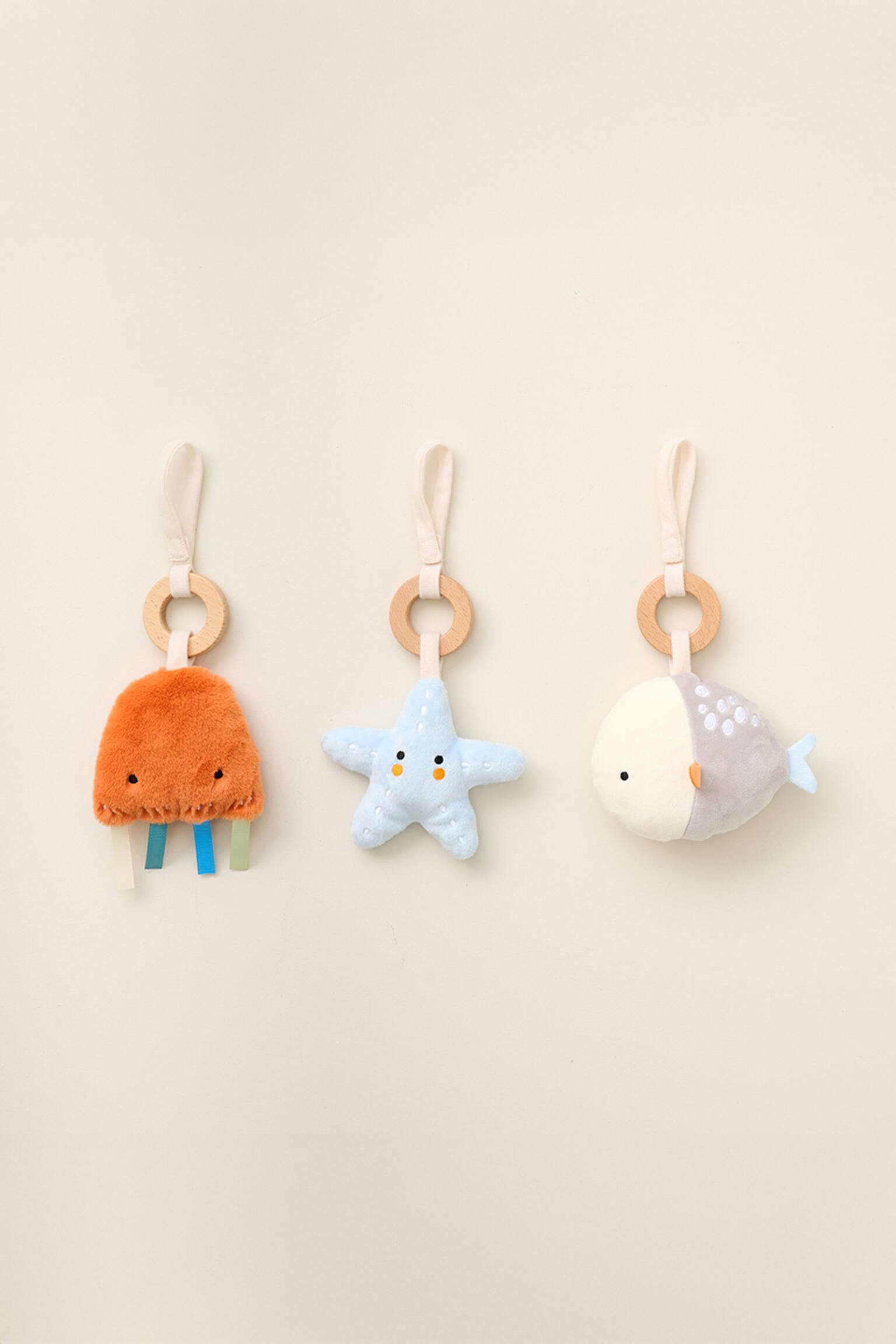 Portique D'éveil Bébé - Mer - Naturel - 5