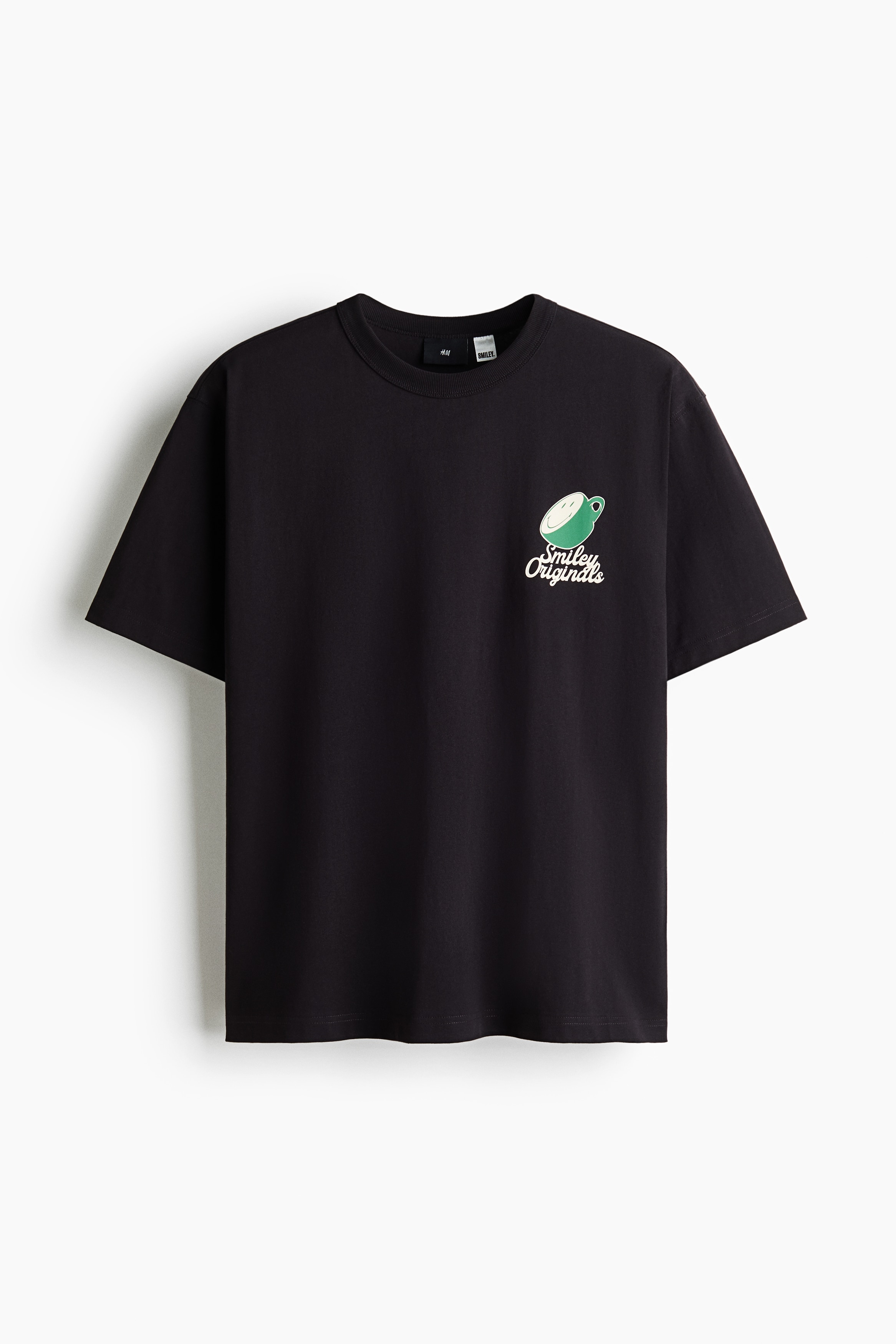 Loose Fit Printed cotton T-shirt - Dark brown/Smiley® Originals/White/Smiley® Originals/Green/Smiley® Originals/Light pink/Smiley® Originals