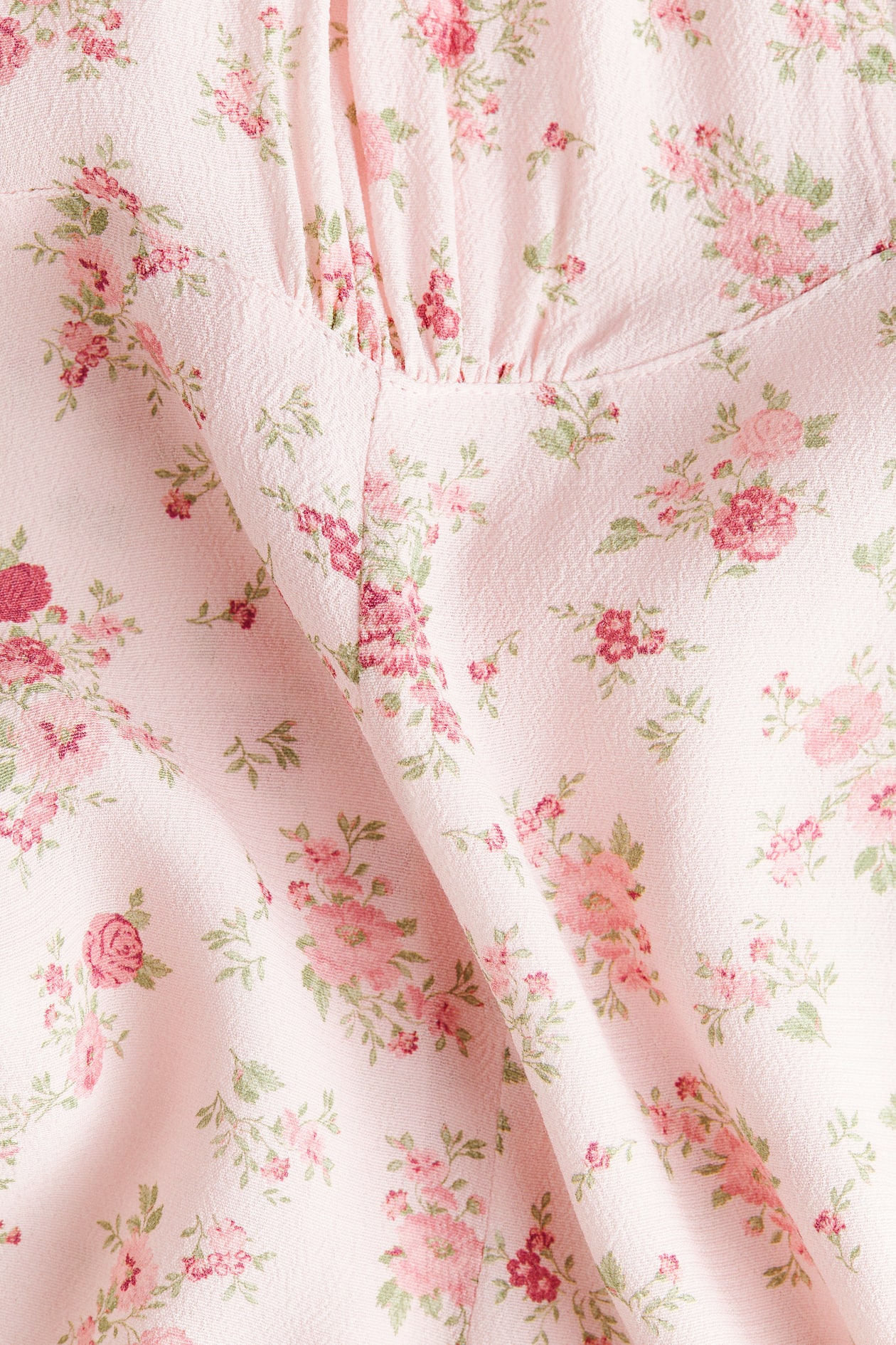 Viscose Dress with Flared Skirt - image 3