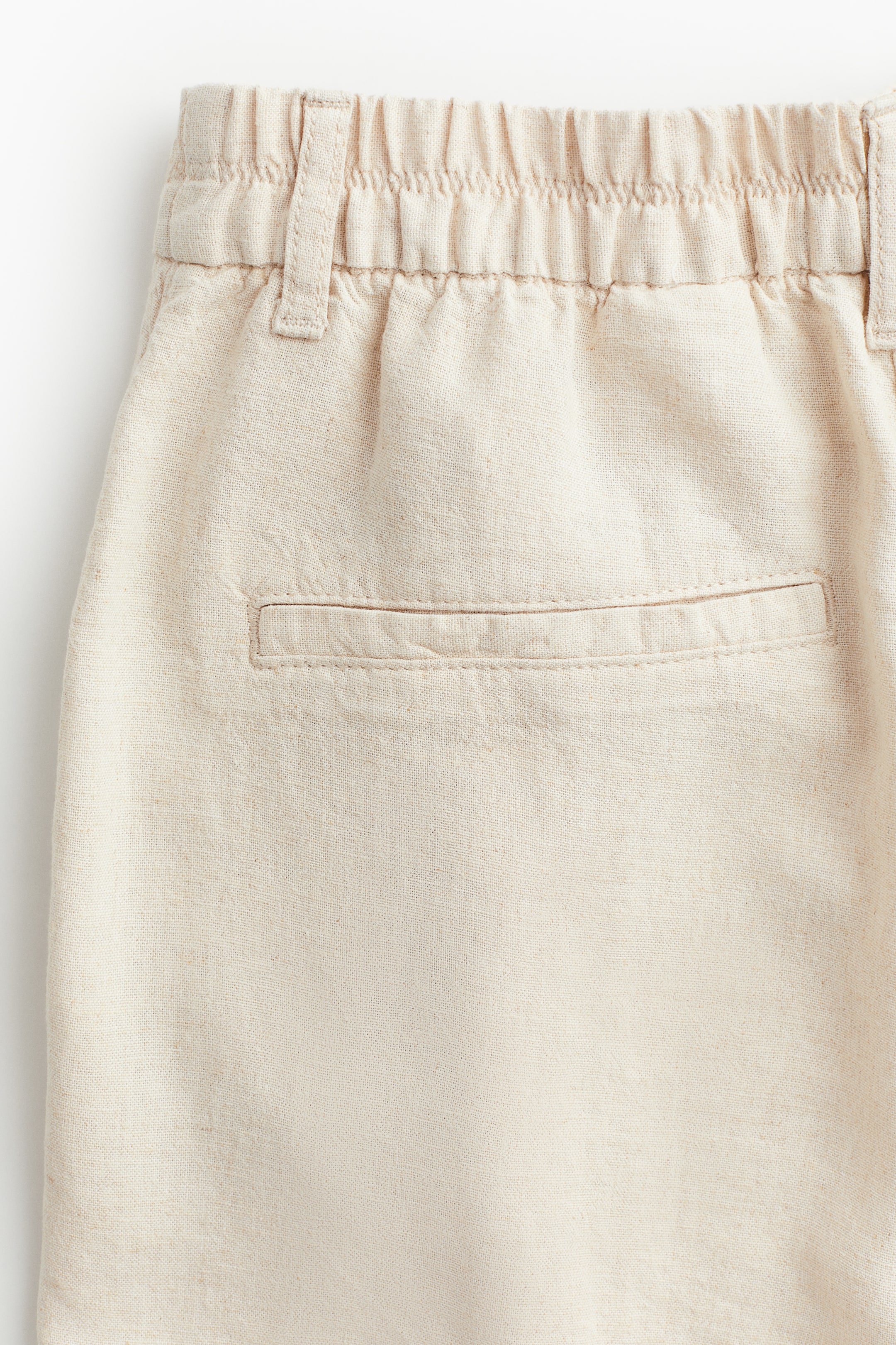 Linen-blend Shorts