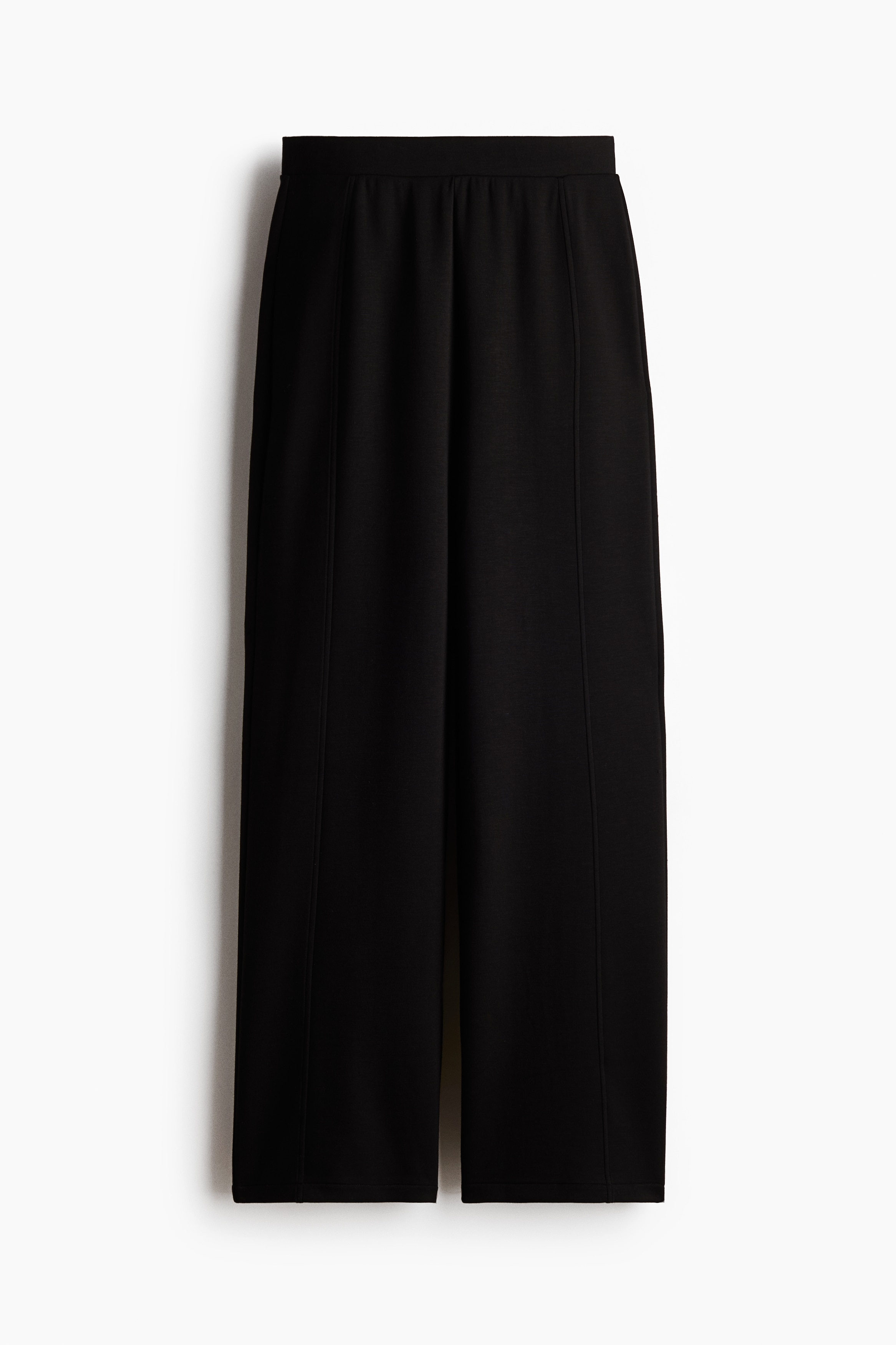 Pull-On Scuba Pants - Black/Dark gray