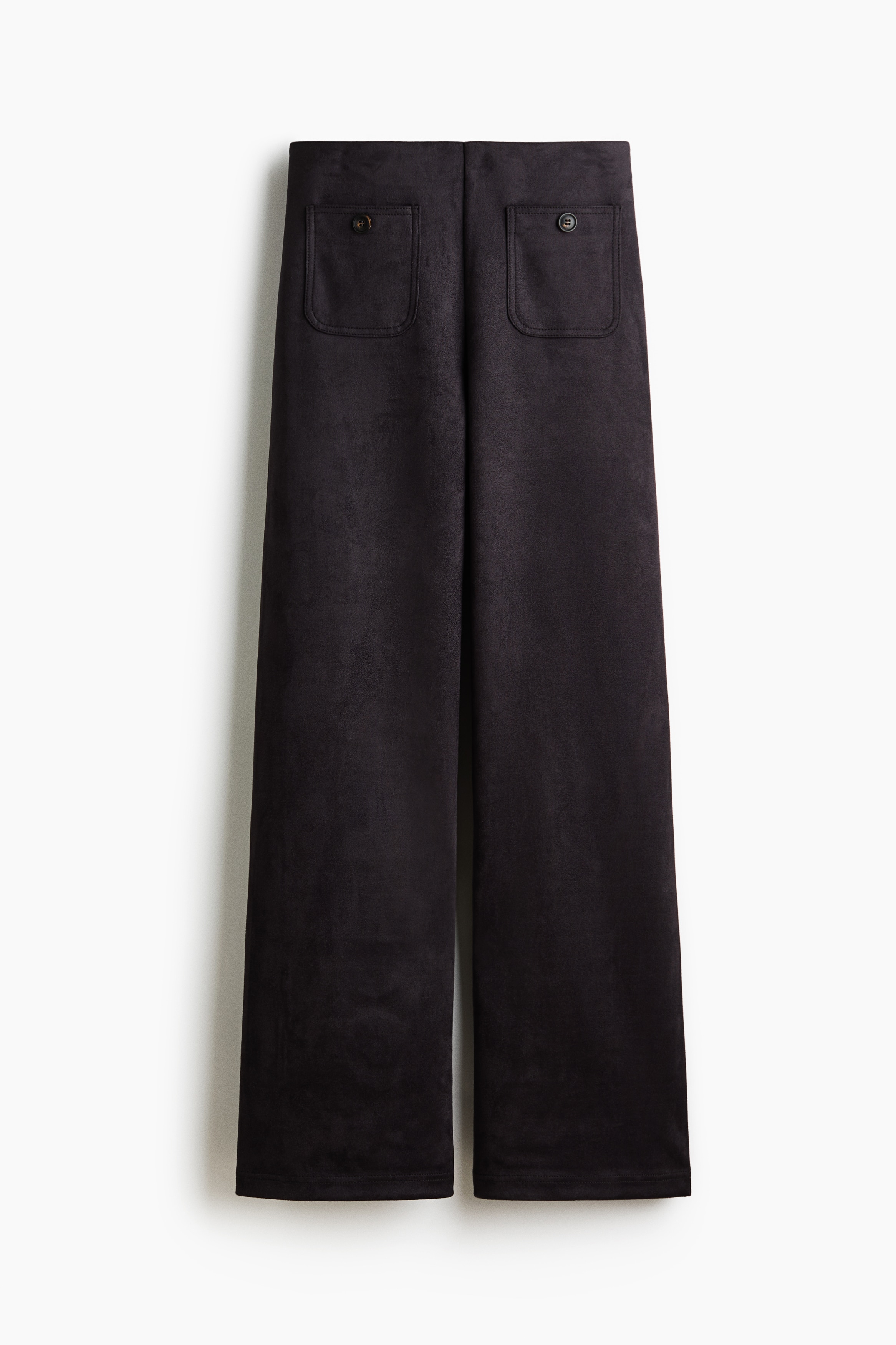 Jersey trousers - Dark brown/Beige/Dark beige