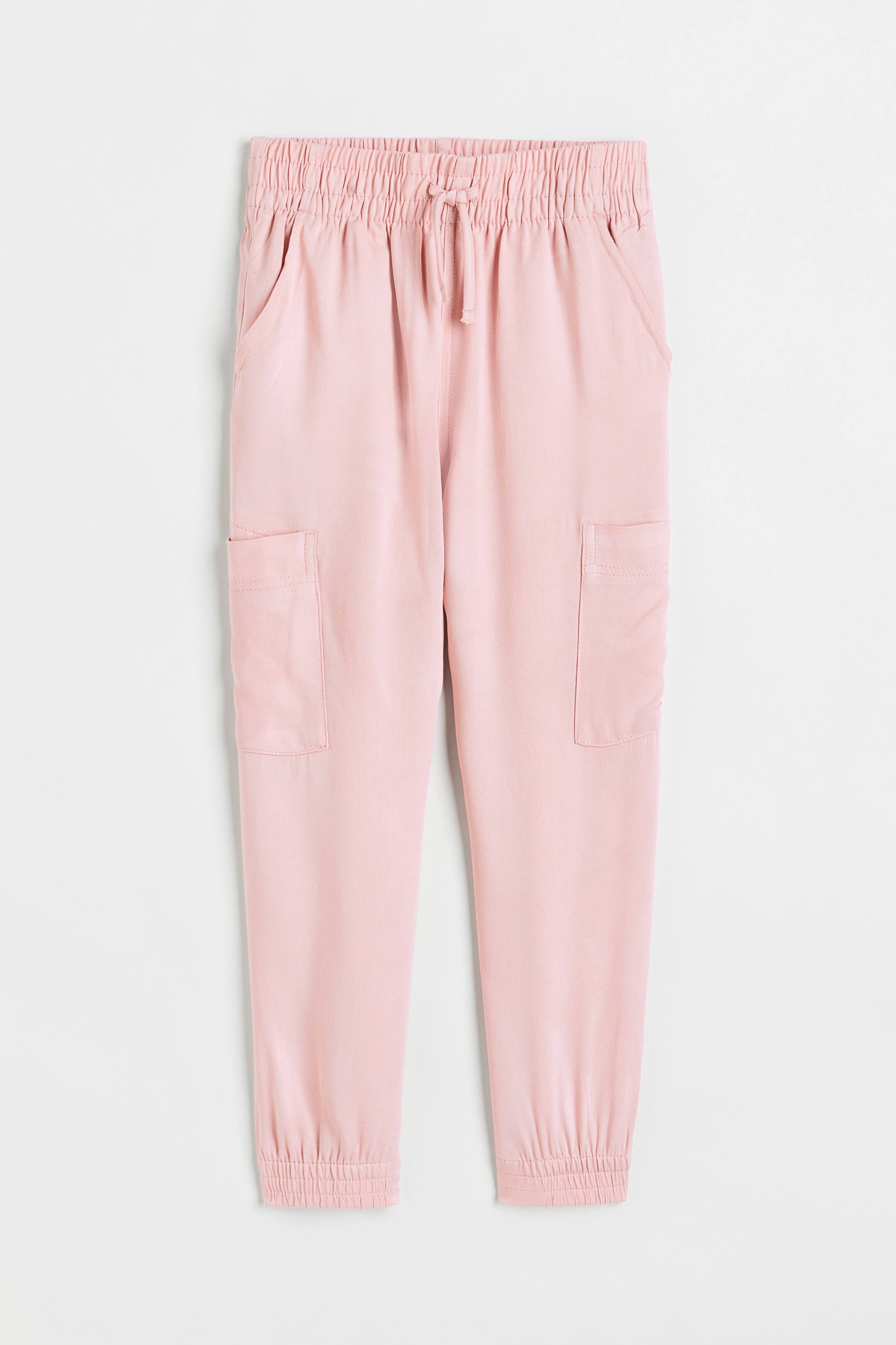 Xem ảnh lớn hơn: Quần jogger túi hộp - Màu hồng nhạt - Kids | H&M VN 1