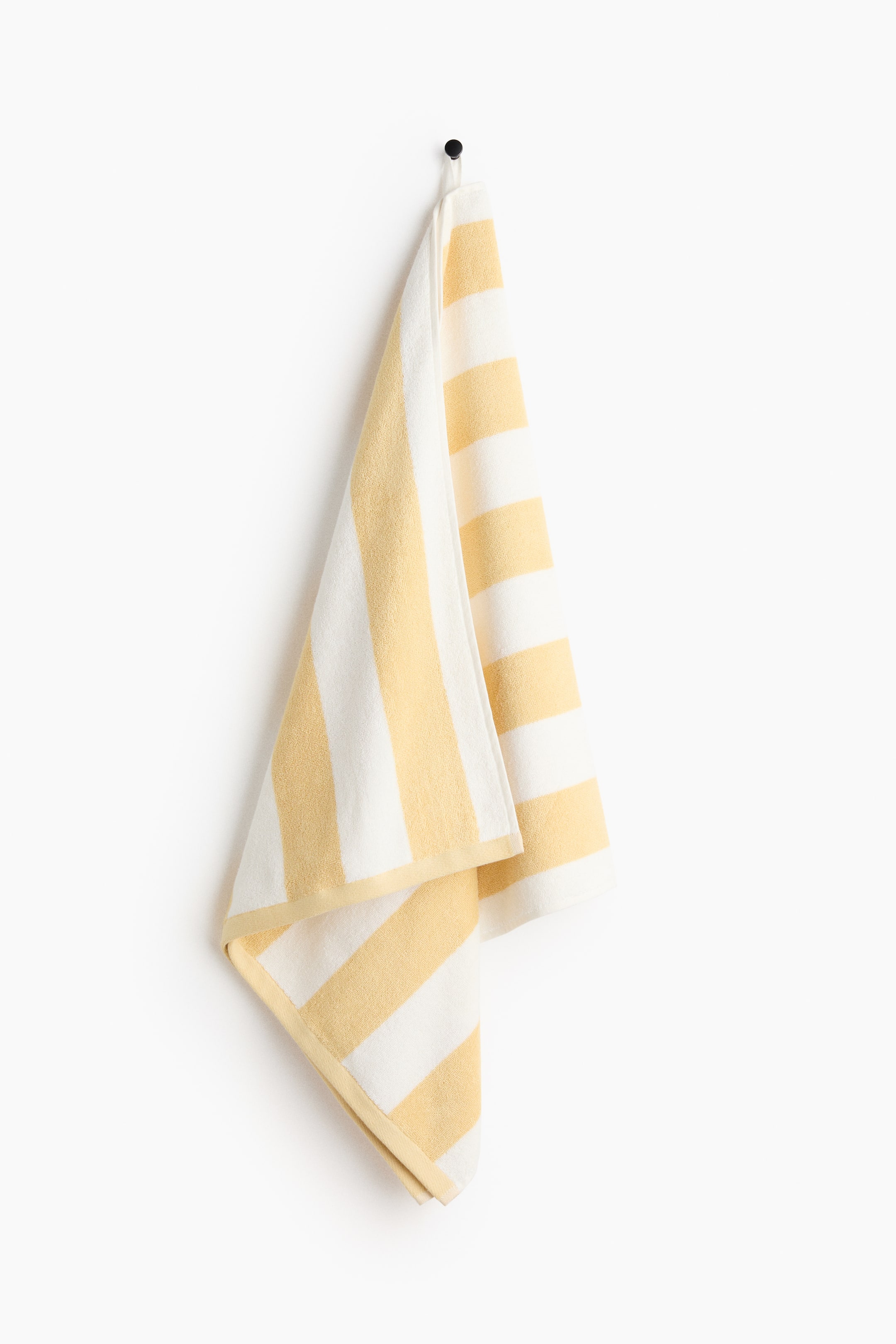 View larger image: Bath towel - Light yellow/Striped - Home All | H&M IN 1