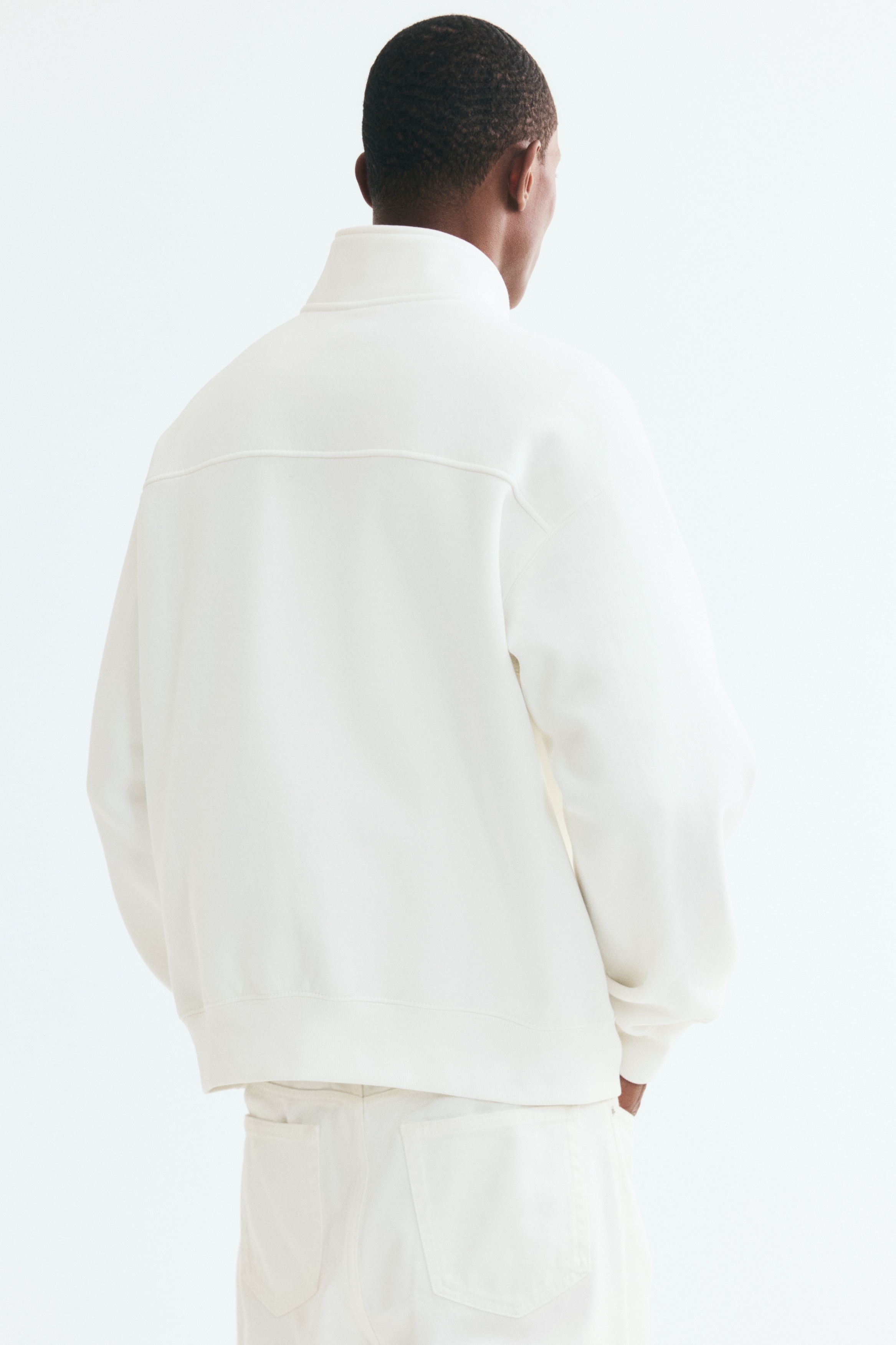 H&M Loose Fit Half-Zip Sweatshirt | Hawthorn Mall