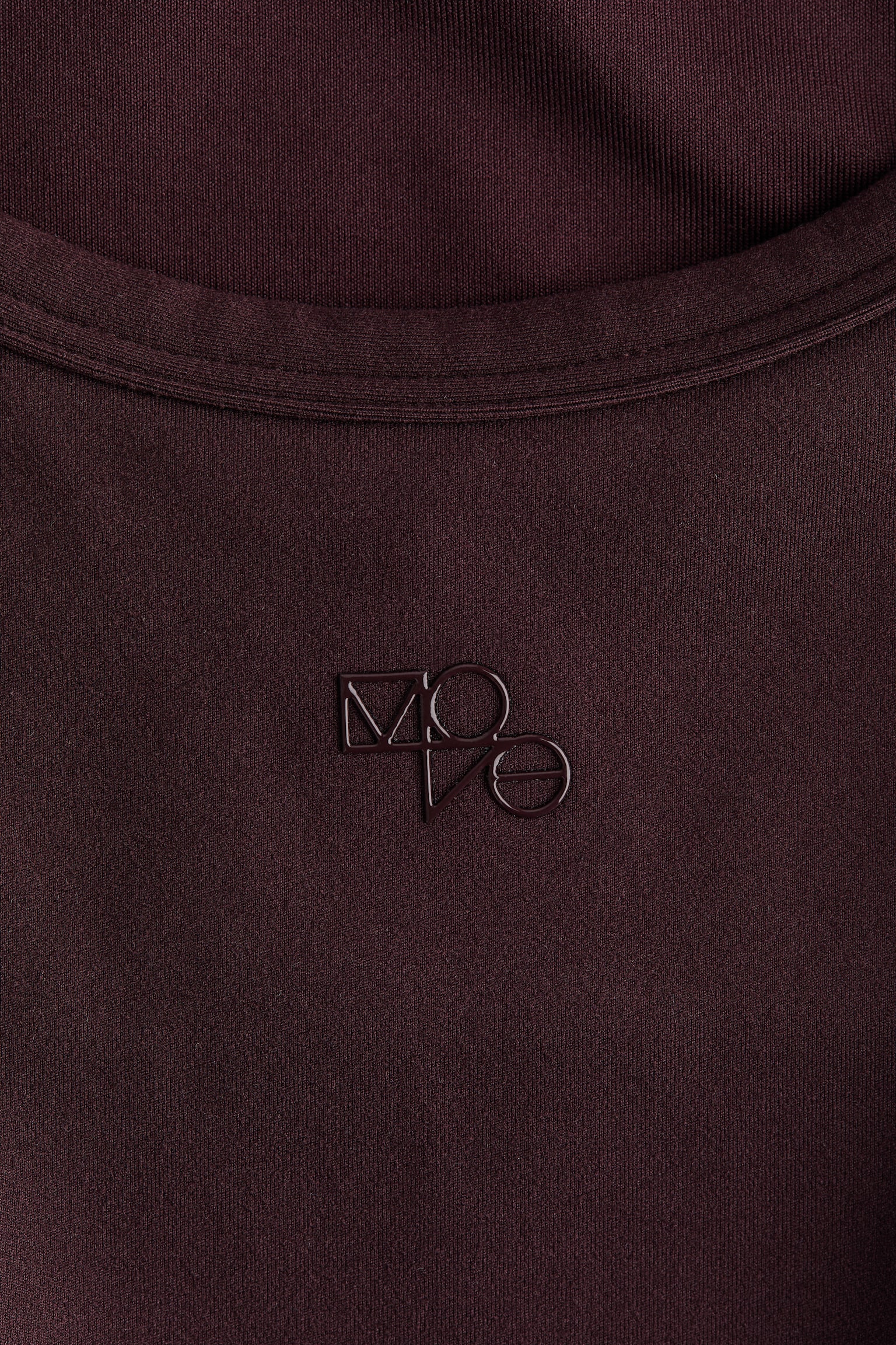 Integral-bra sports strappy top with SoftMove™ - Chocolate plum purple /Black/Aubergine purple/Soft pink/White/Greige - 2