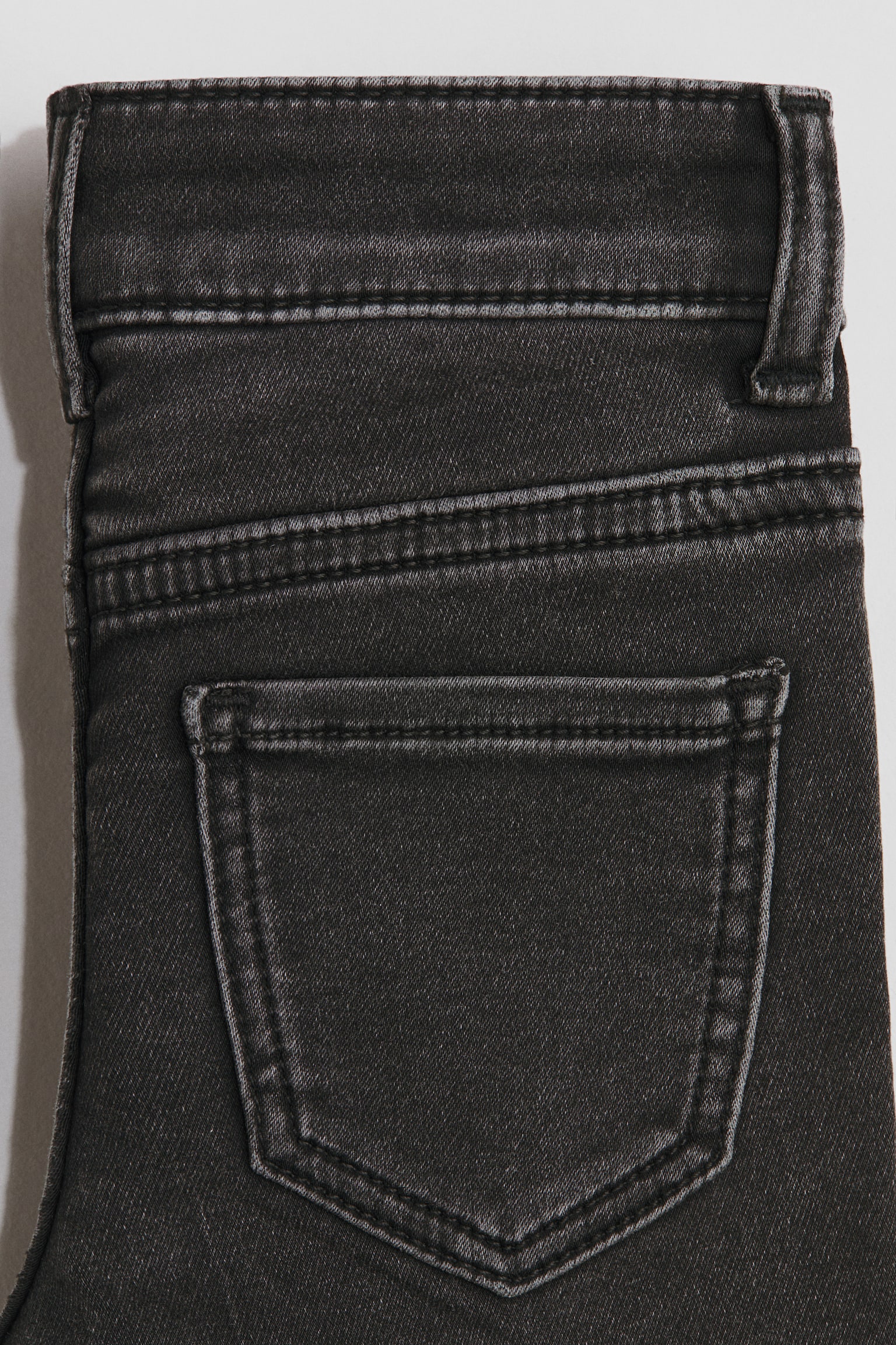 Детские джинсы H&M Super Soft Skinny Fit, цвет: Чёрный — фото 3