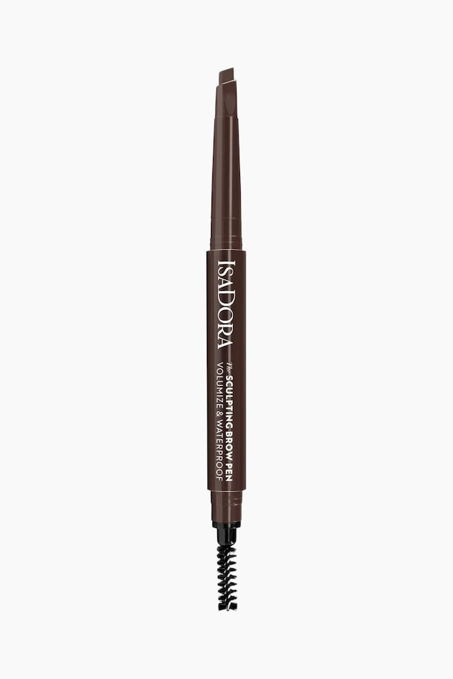 Sculpting Brow Pen With Brush - Dark Brown/Medium Brown/Light Brown - 1