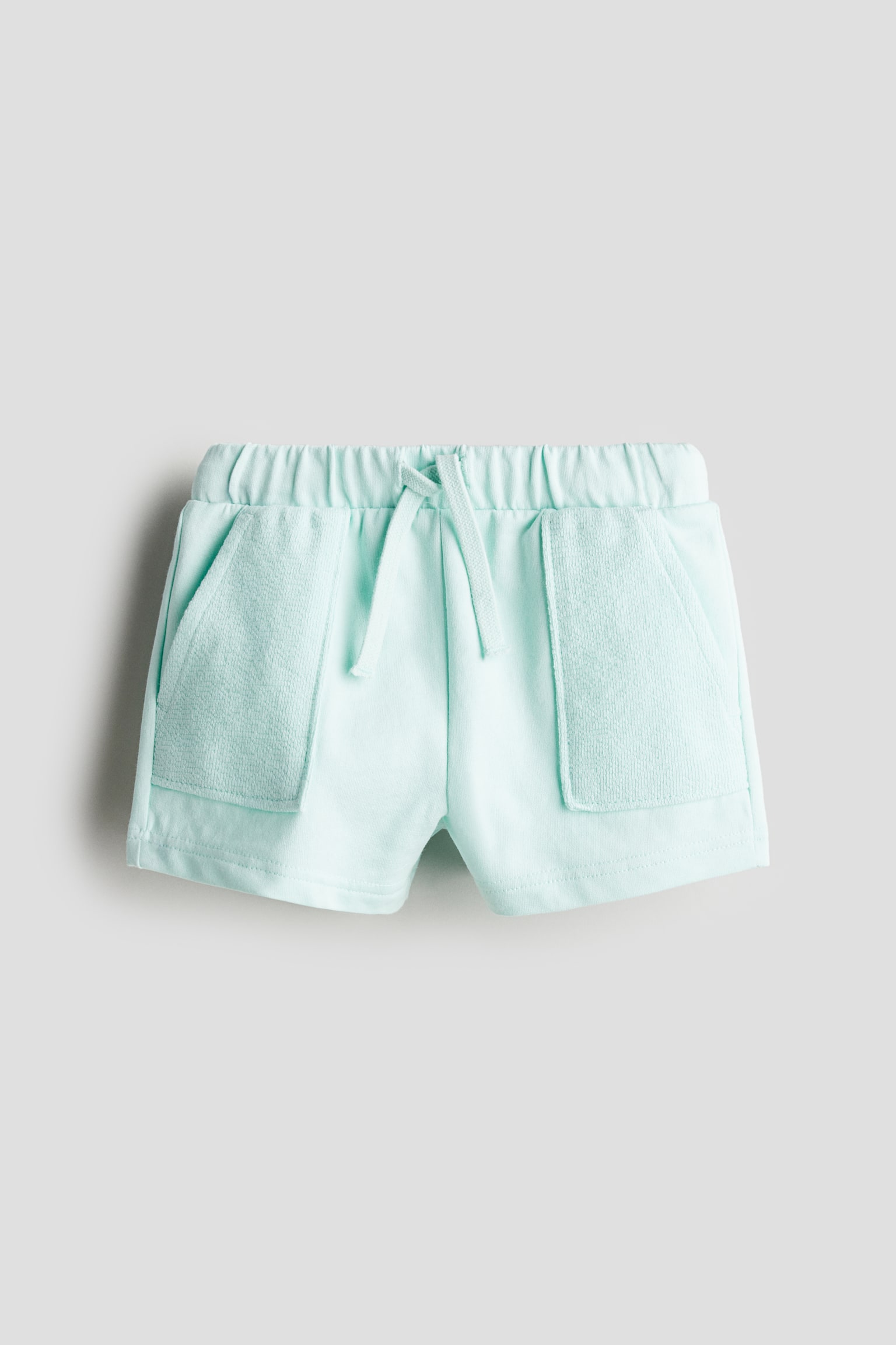 Cotton Shorts - Mint green/Peach/Dark grey/Cream/Light khaki green/Red - 1