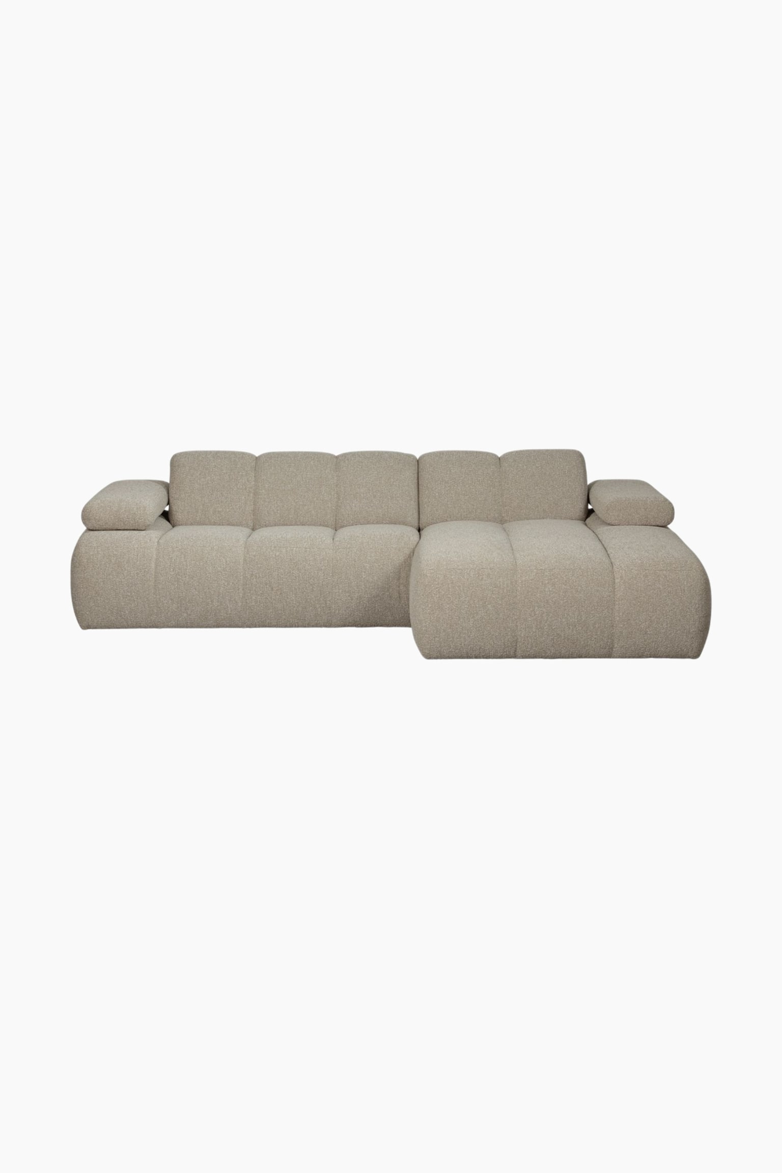 Mojo Chaise Longue Droite - Beige - 3