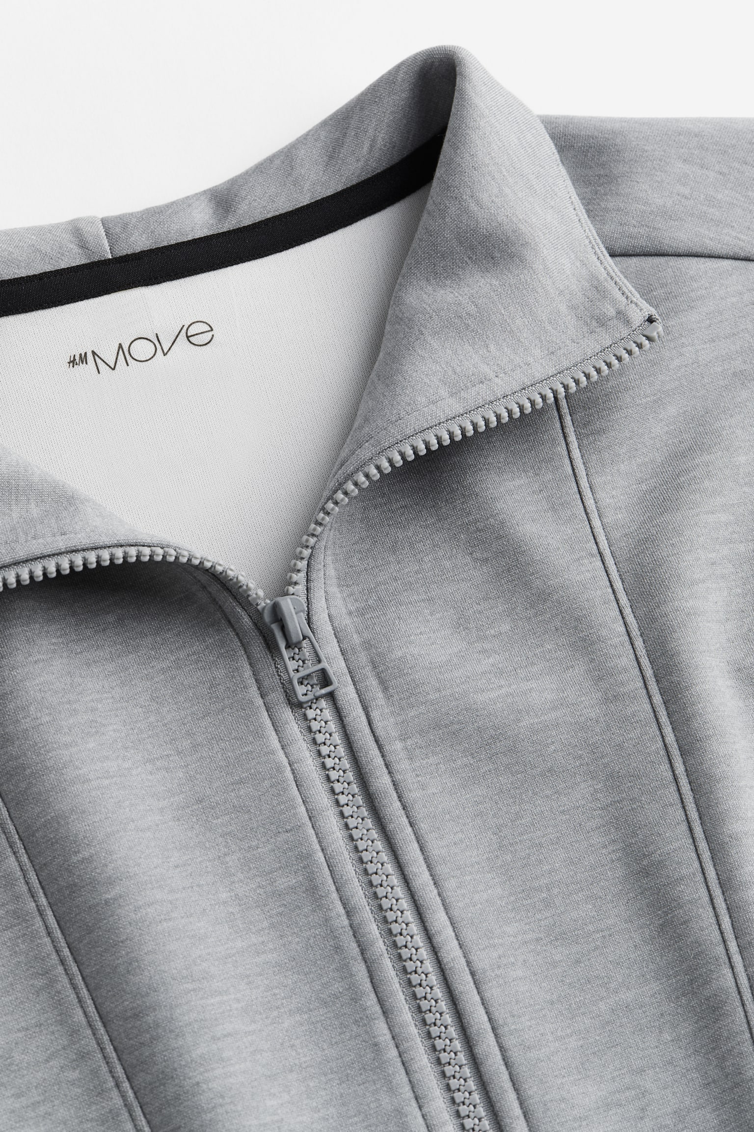 DryMove™ Half Zip Sweater - Grey marle/Black - 2