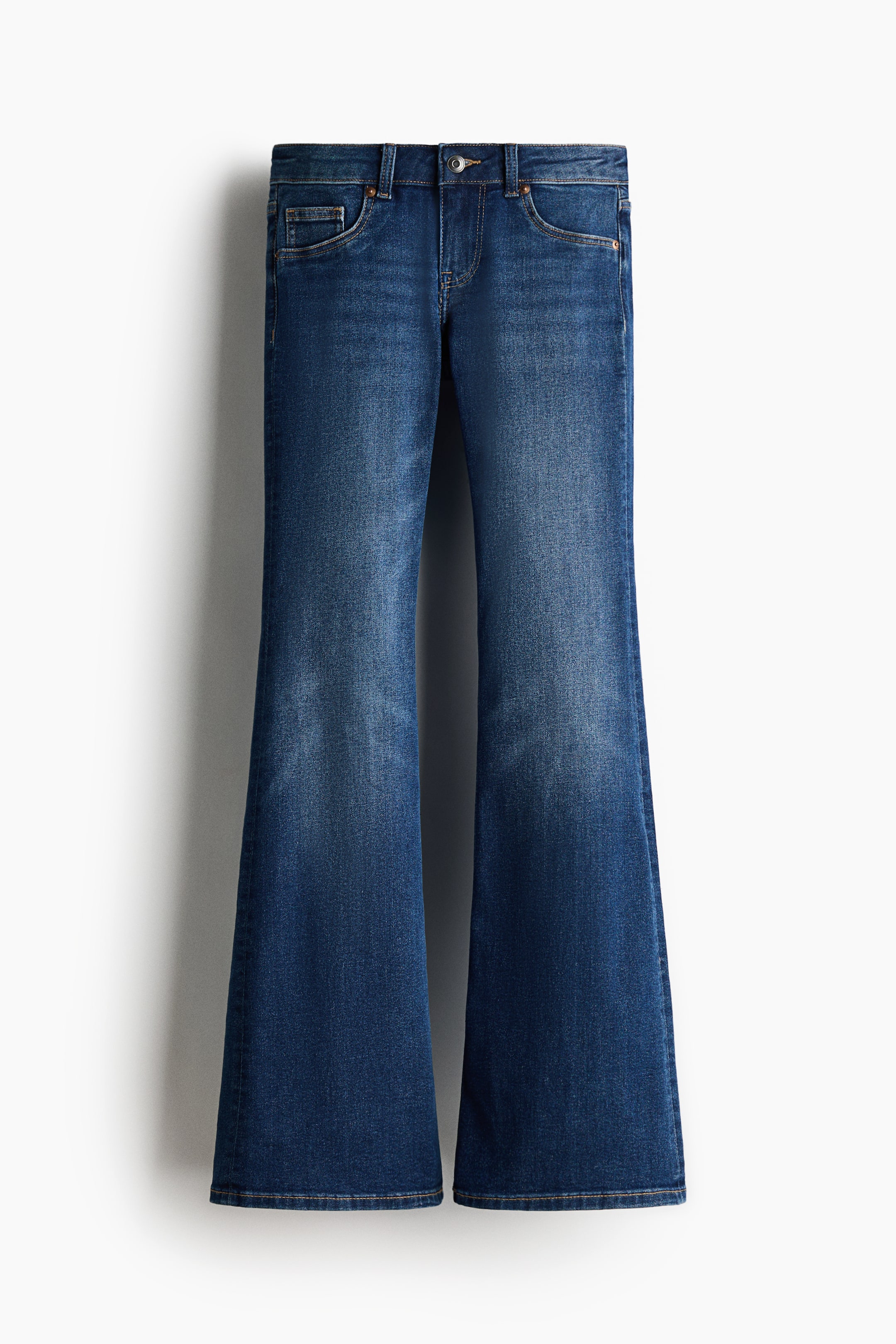 Ingrandisci l'immagine: Flared Low Jeans - Blu denim - DONNA | H&M CH 4