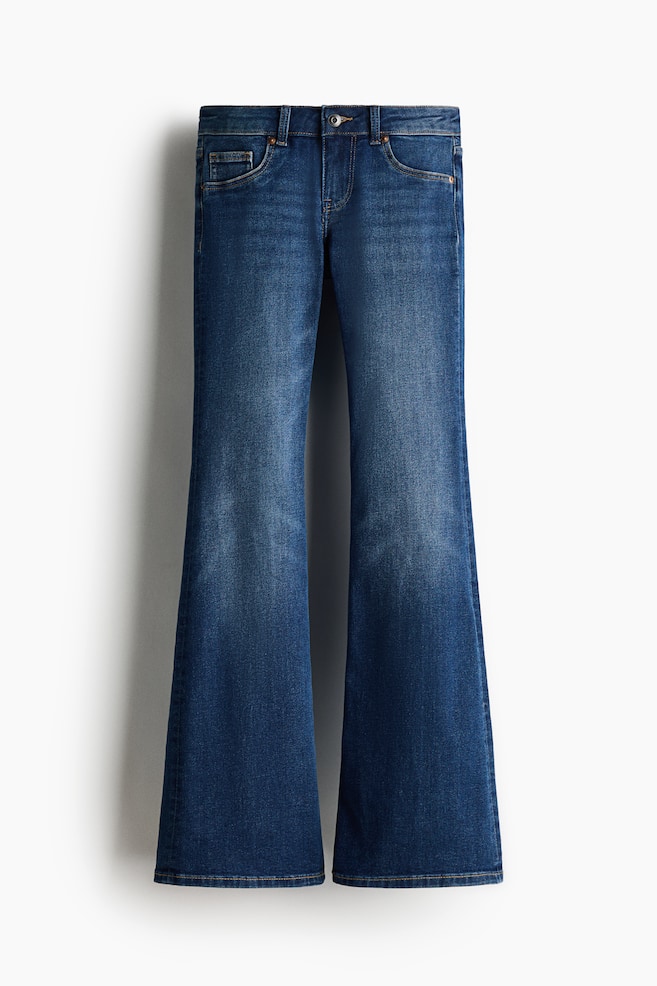 Flared Low Jeans - Blu denim/Blu denim chiaro/Grigio lavato/Blu denim chiaro/Blu denim scuro/Blu denim chiaro/Blu denim chiaro/Blu denim/Nero denim/Nero/washed out - 1