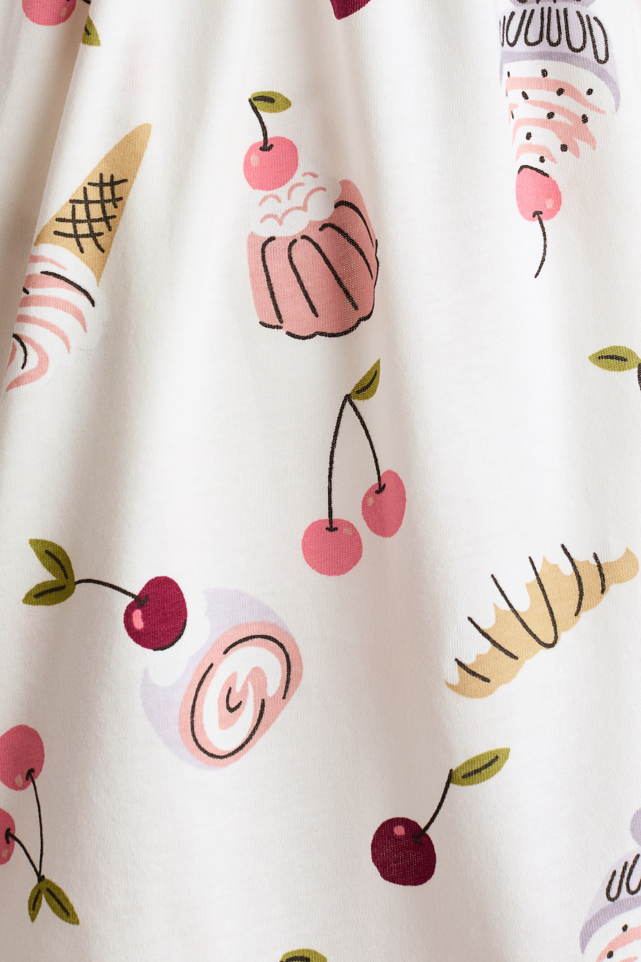 Robe imprimée en coton