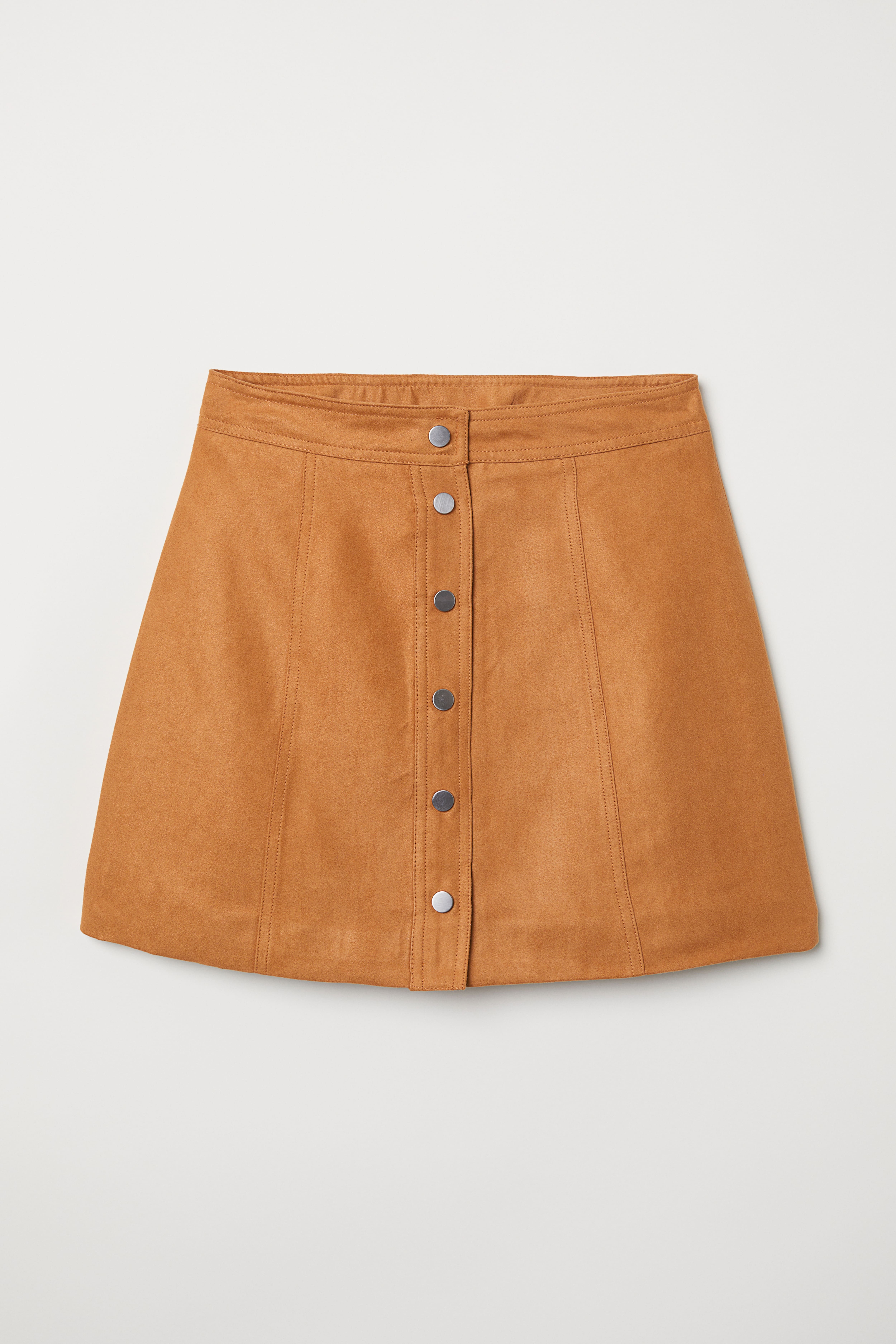 H&m suede mini skirt best sale