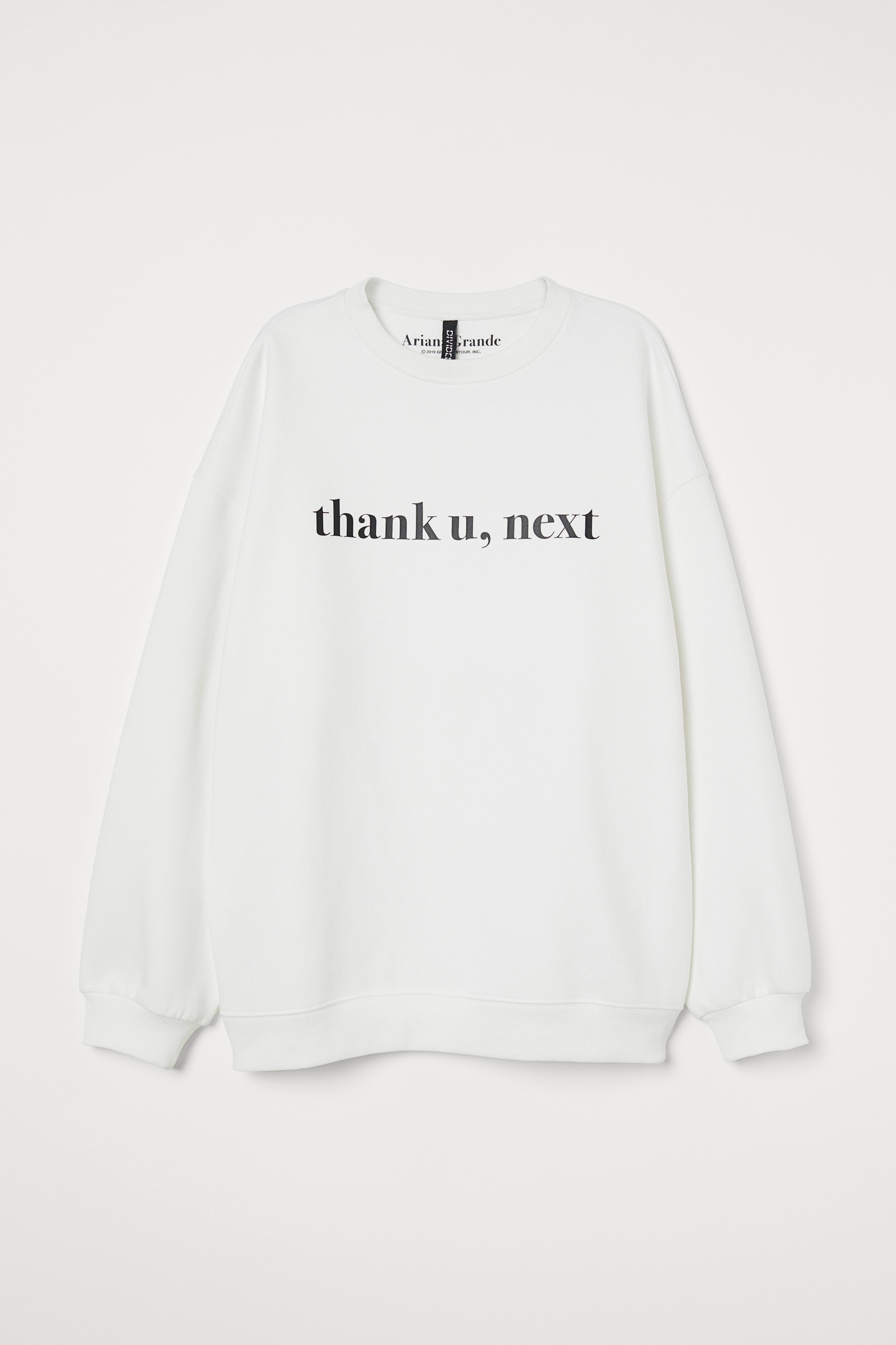 Sweatshirt with Printed Design